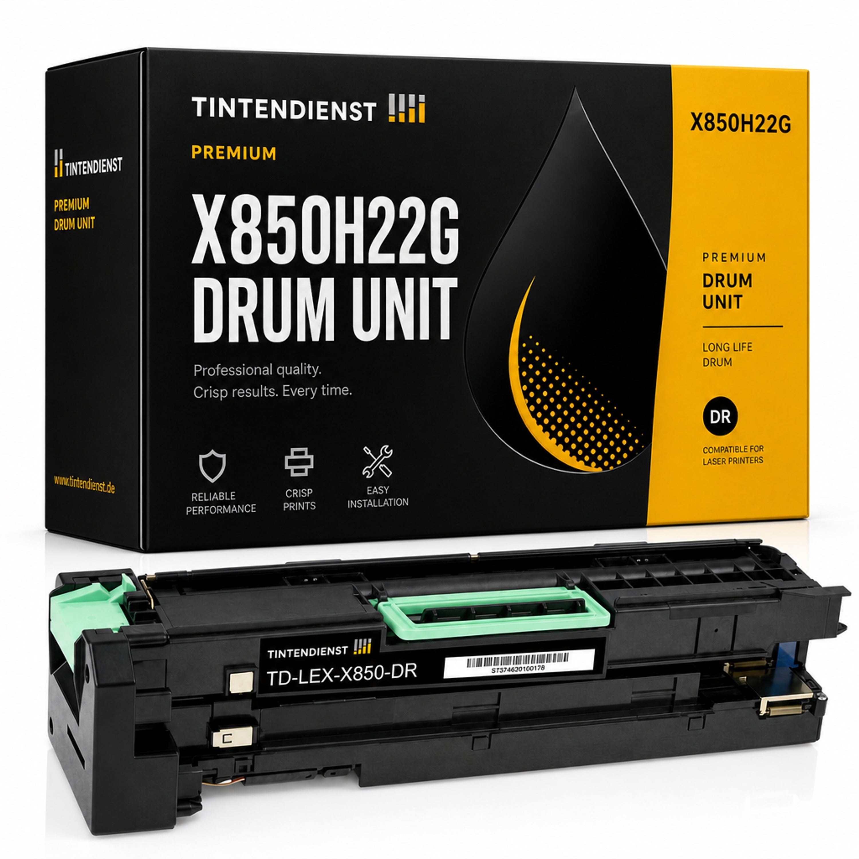 Trommel kompatibel zu Lexmark X850H22G