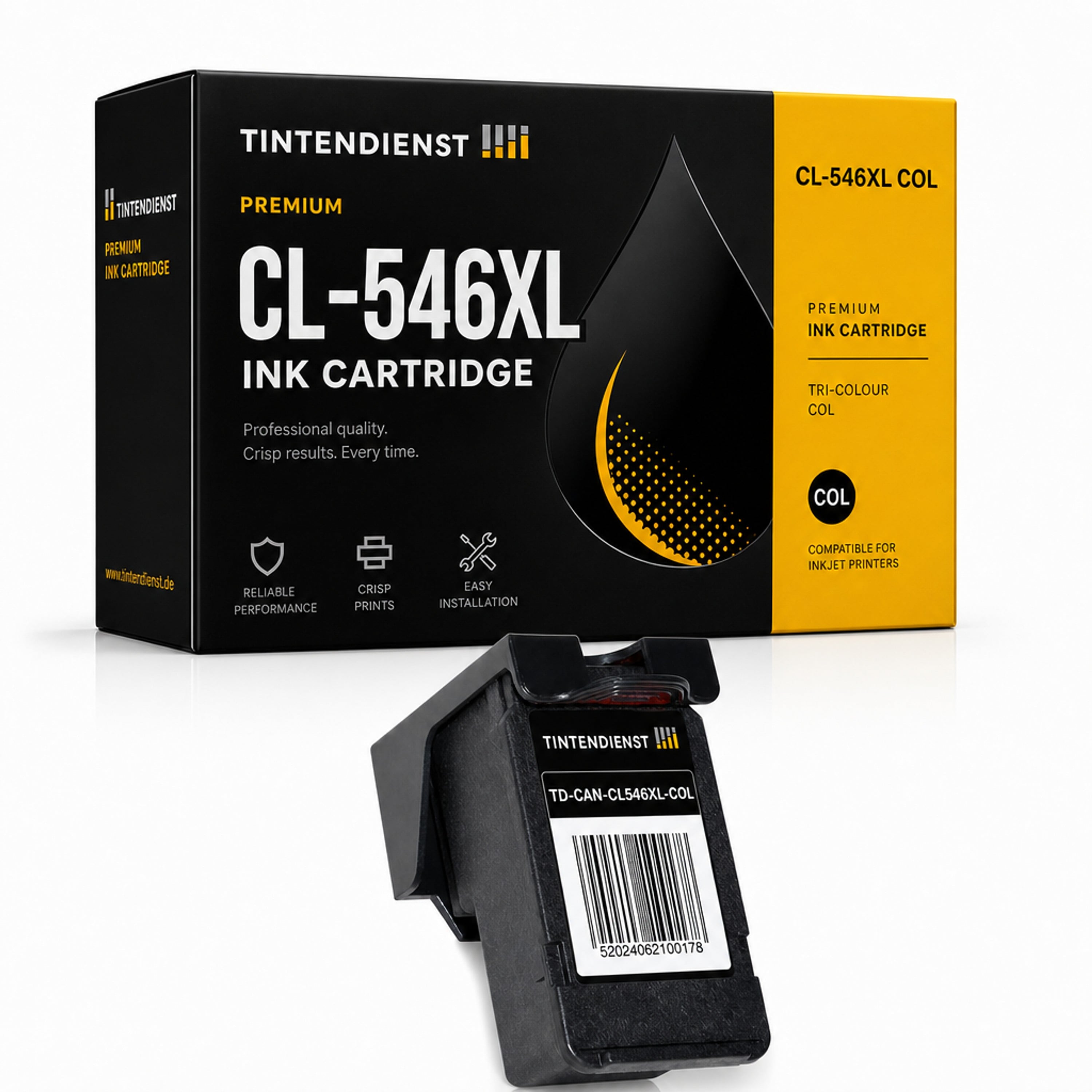 Druckerpatrone kompatibel zu Canon CL-546XL, color
