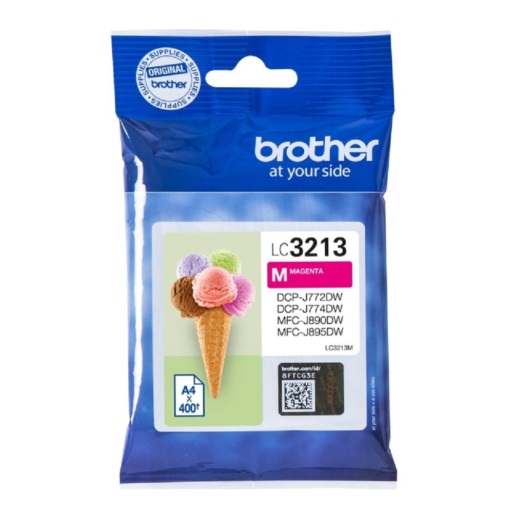 Original Brother Tintenpatrone LC-3213M Magenta [XL Füllmenge]