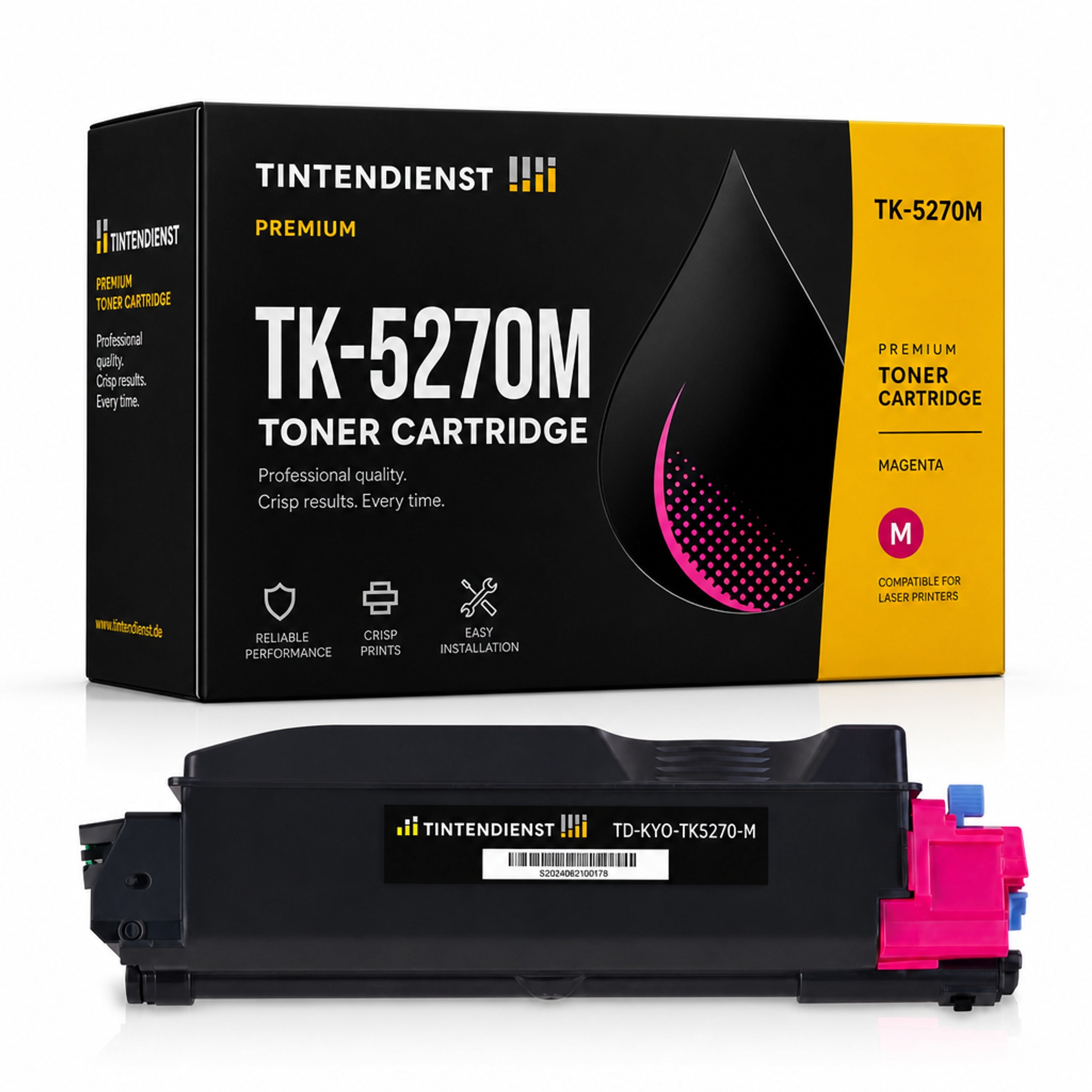 Toner kompatibel zu Kyocera TK-5270M, magenta
