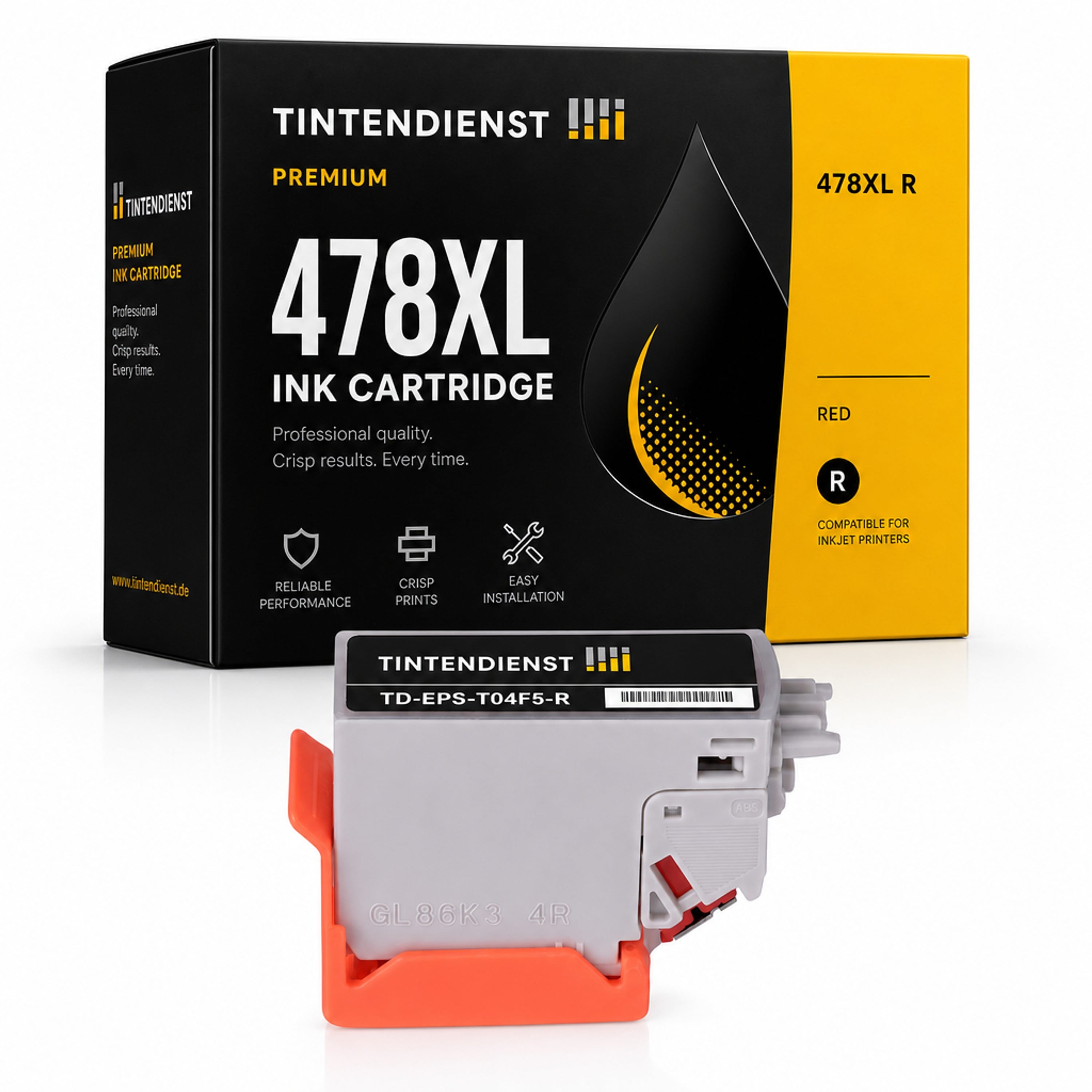Druckerpatrone kompatibel zu Epson 478XL, rot