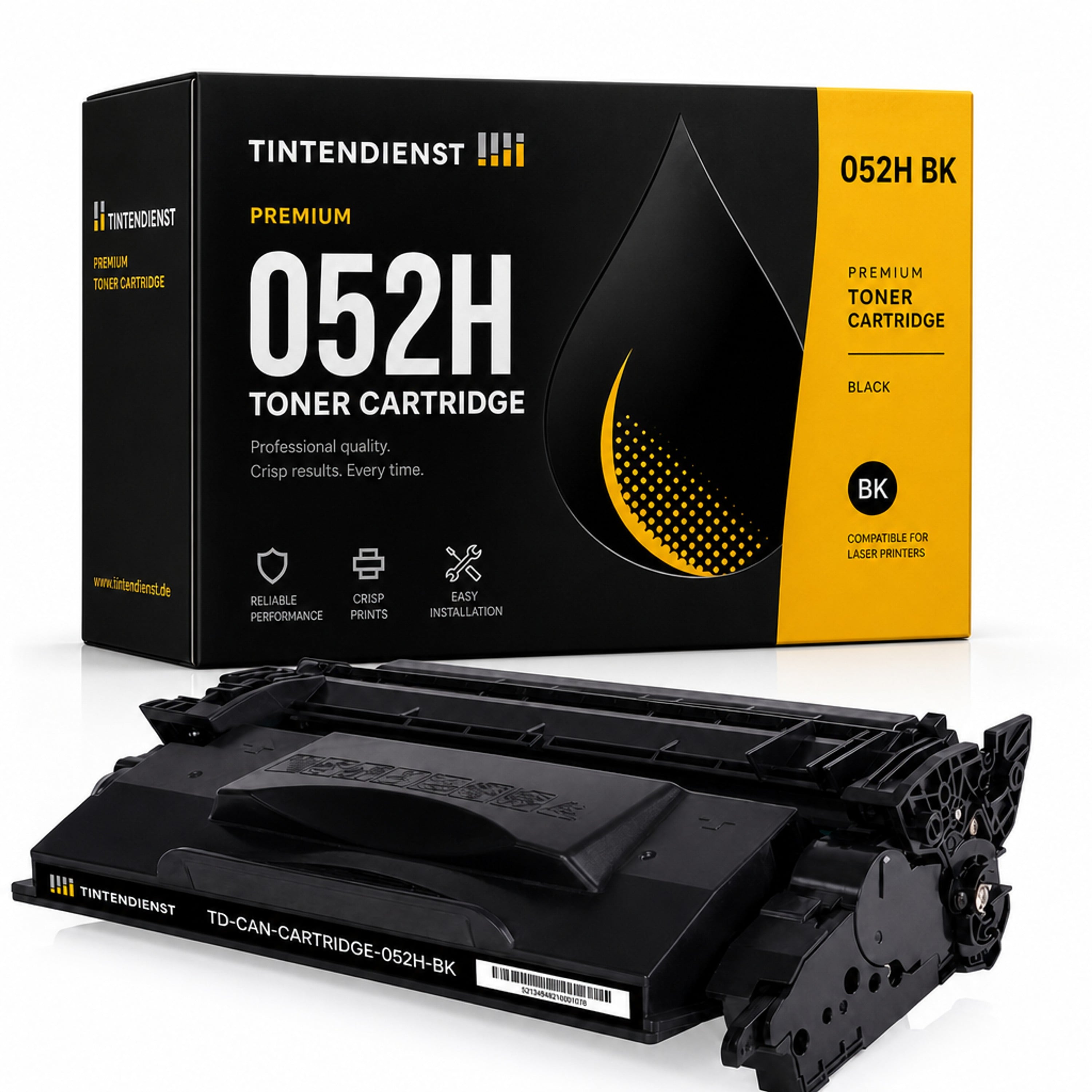 Toner kompatibel zu Canon 052H, schwarz