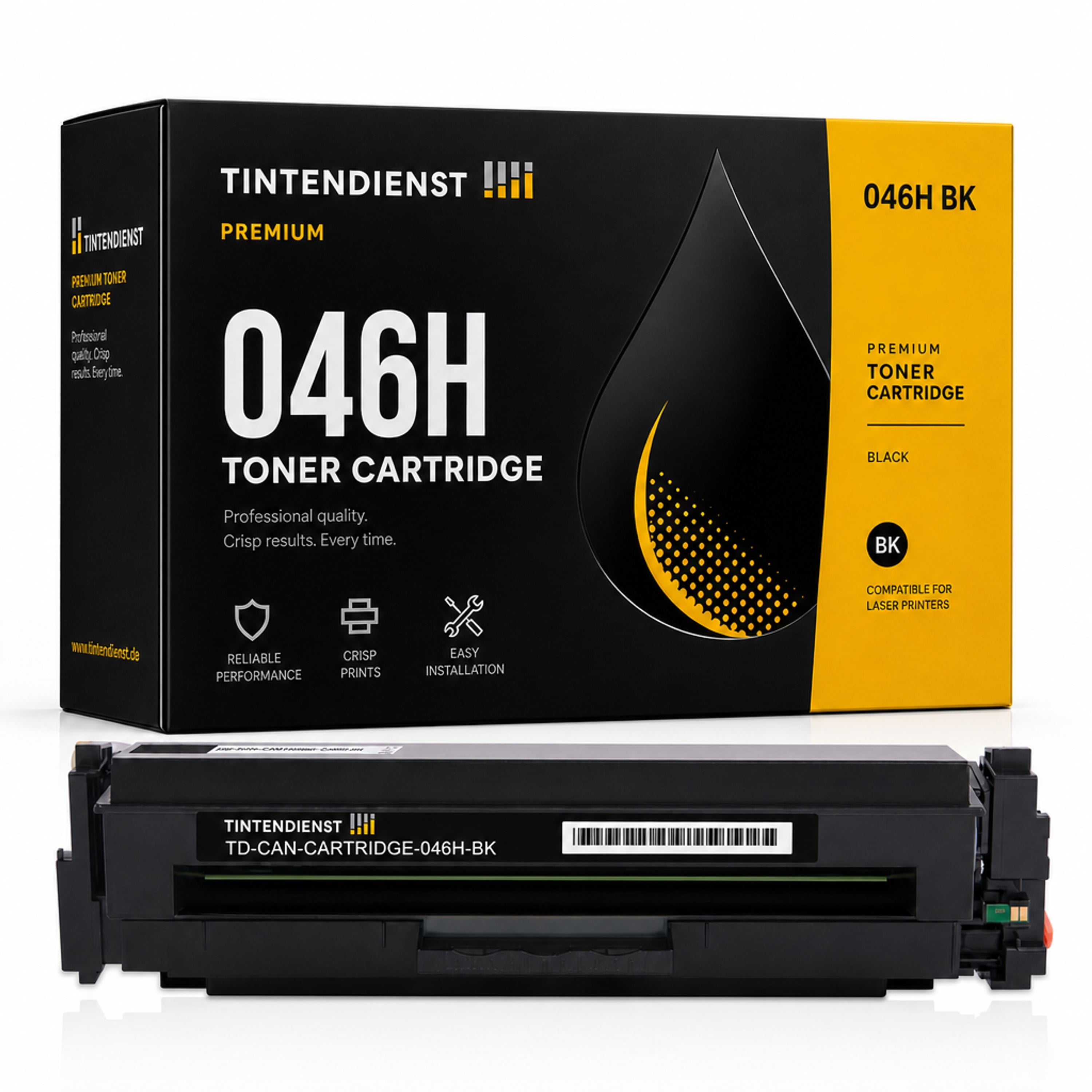 Toner kompatibel zu Canon 046H, schwarz