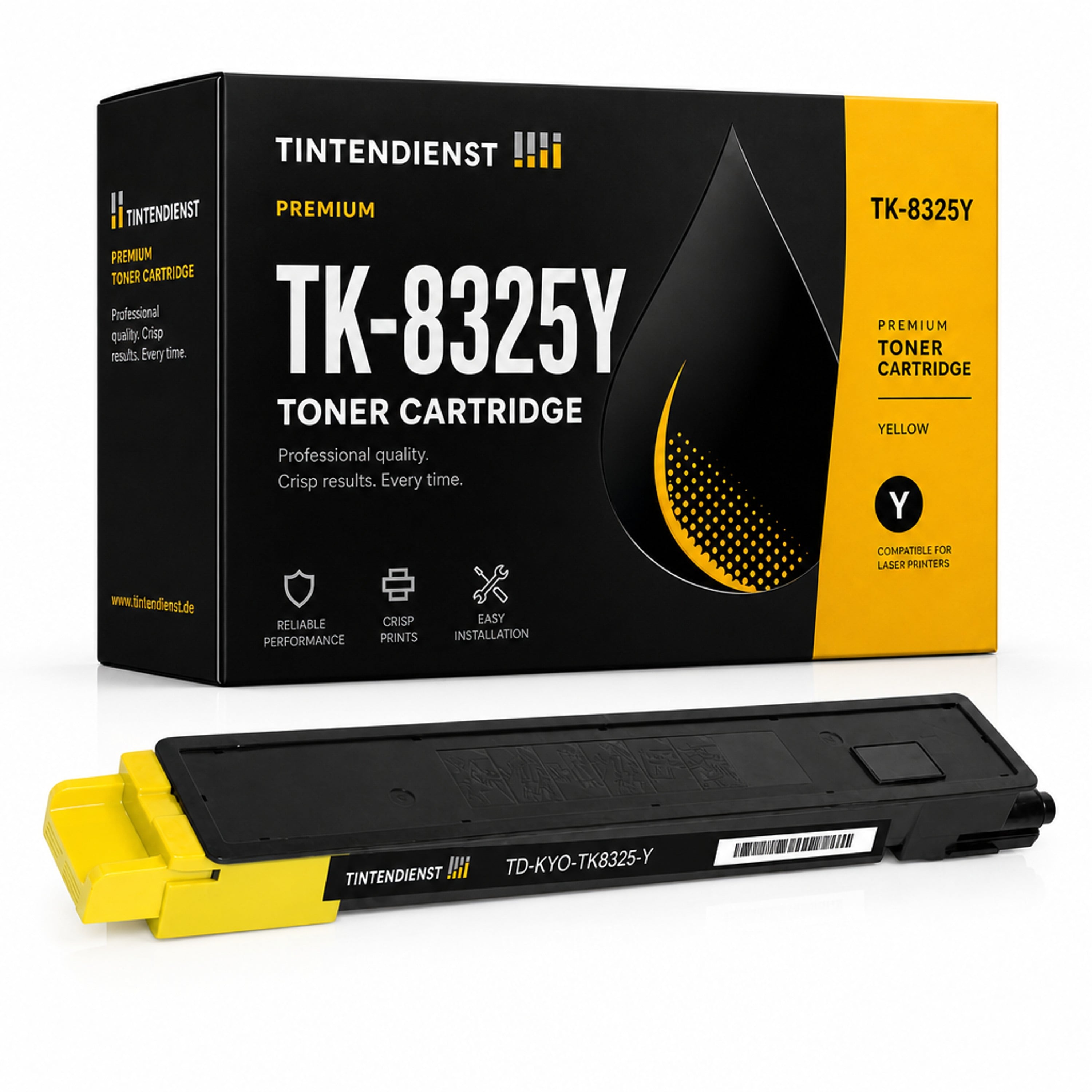 Toner kompatibel zu Kyocera TK-8325Y, gelb