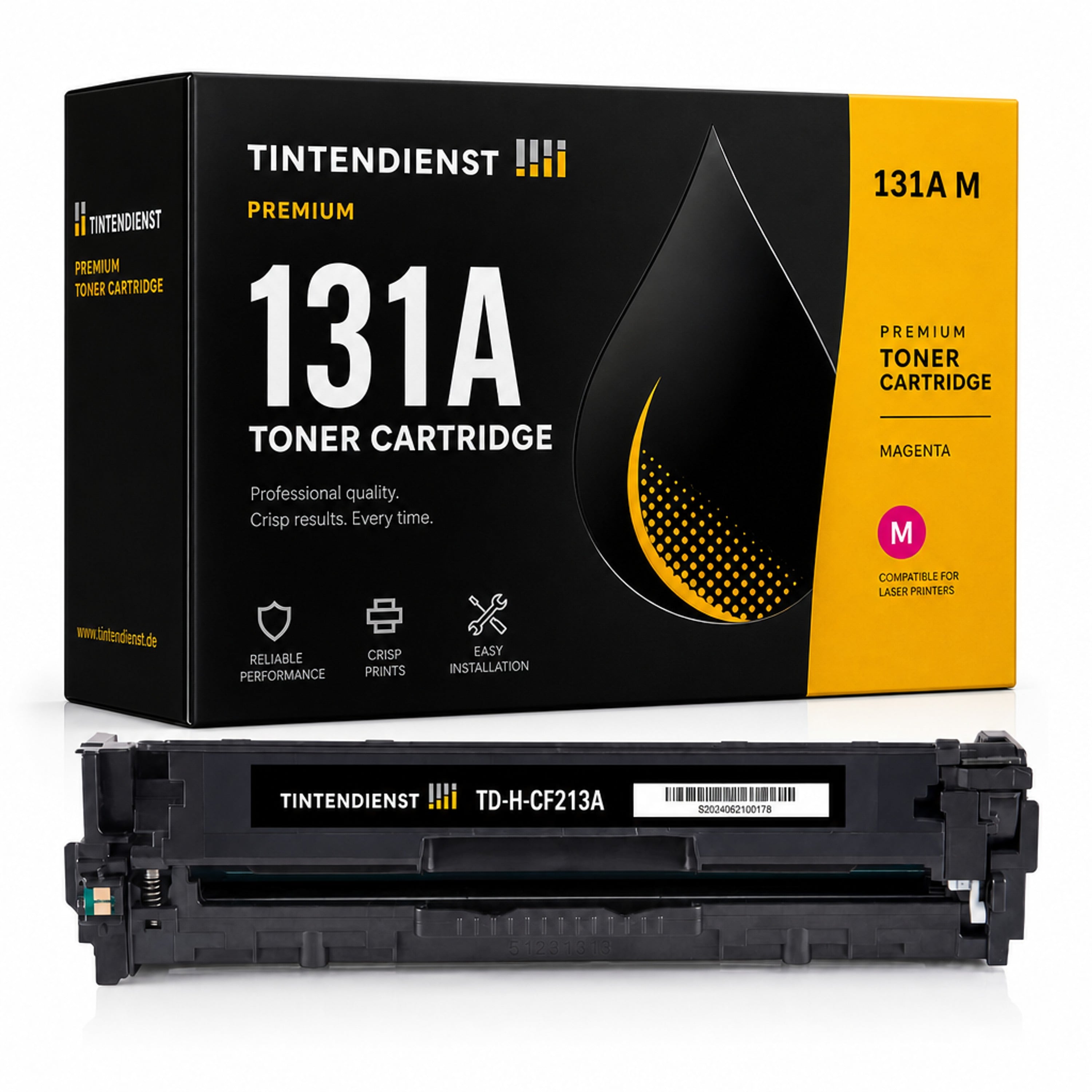 Toner kompatibel zu HP 131A, magenta
