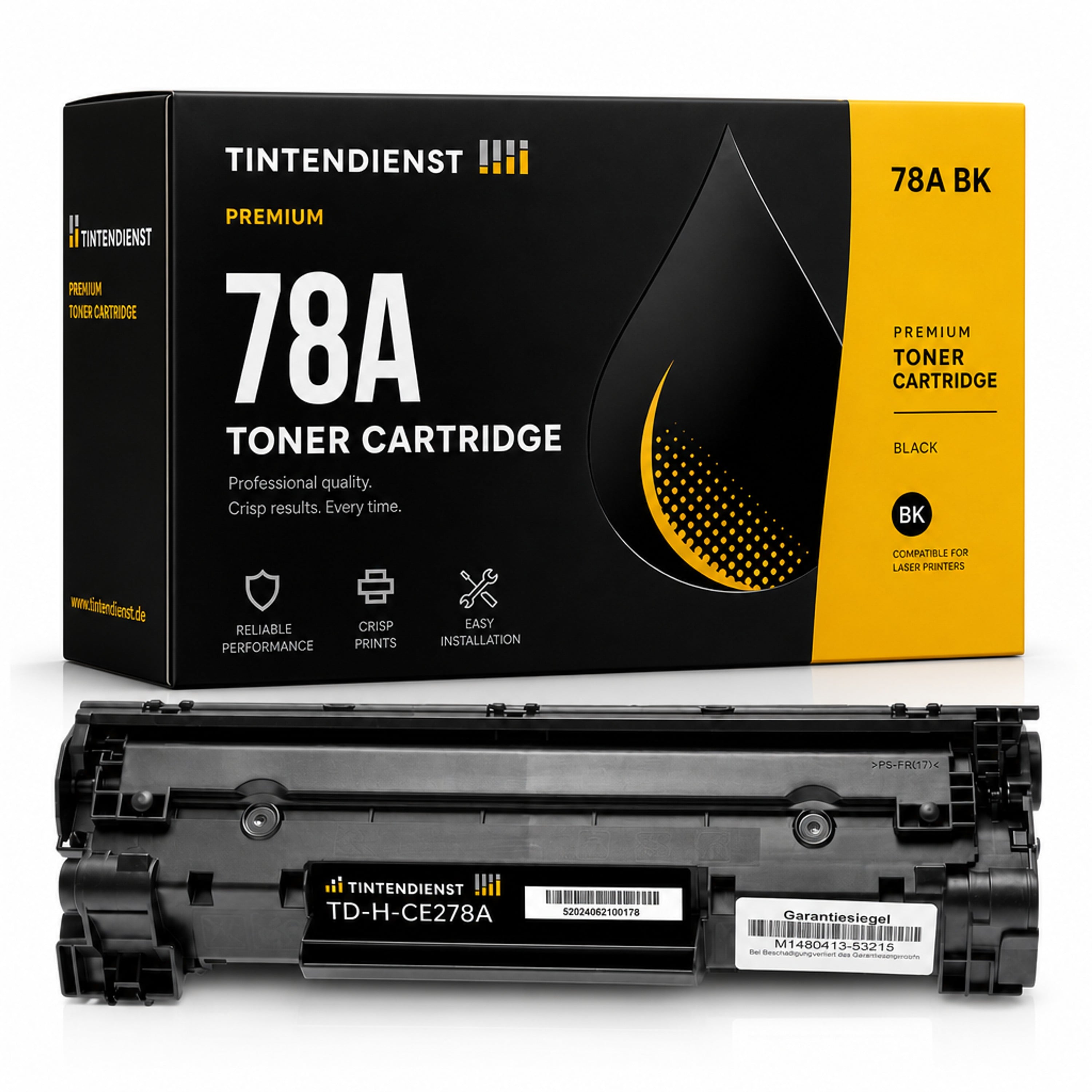 Toner kompatibel zu HP 78A, schwarz