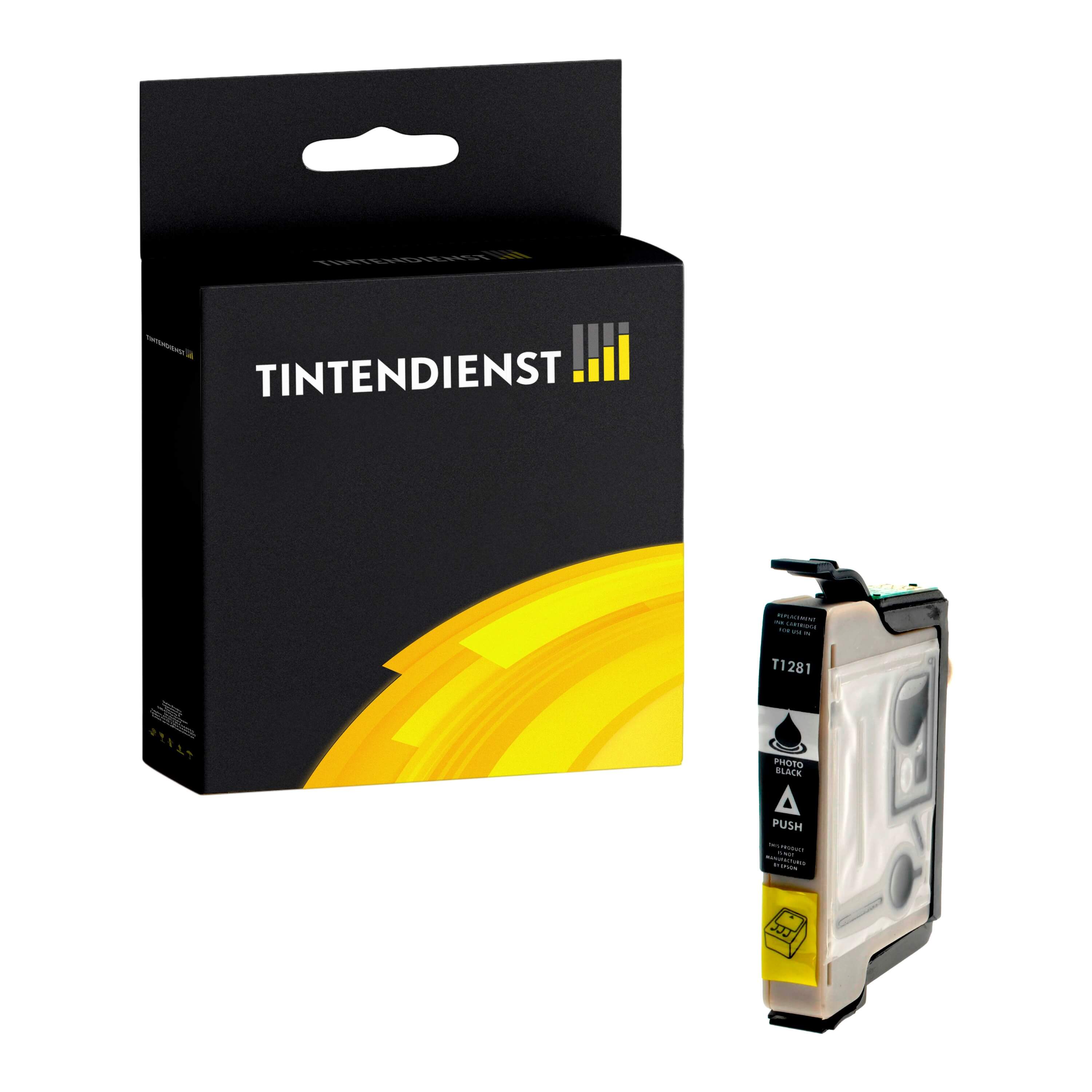 Epson T1281 Druckerpatrone (C13T12814012) schwarz – Tintendienst kompatibel