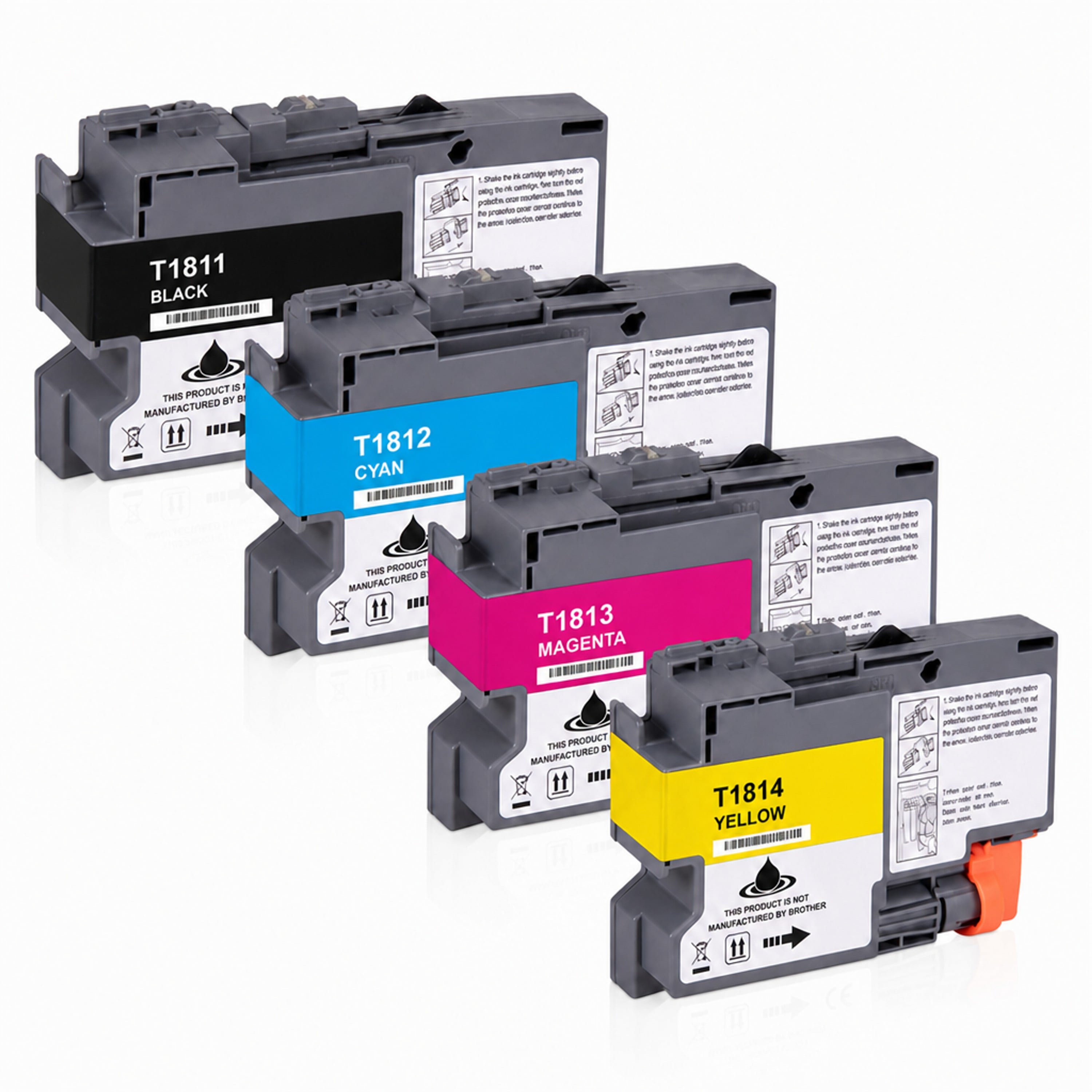 Multipack - Druckerpatrone ersetzt Brother LC-3239XL, 4 Patronen