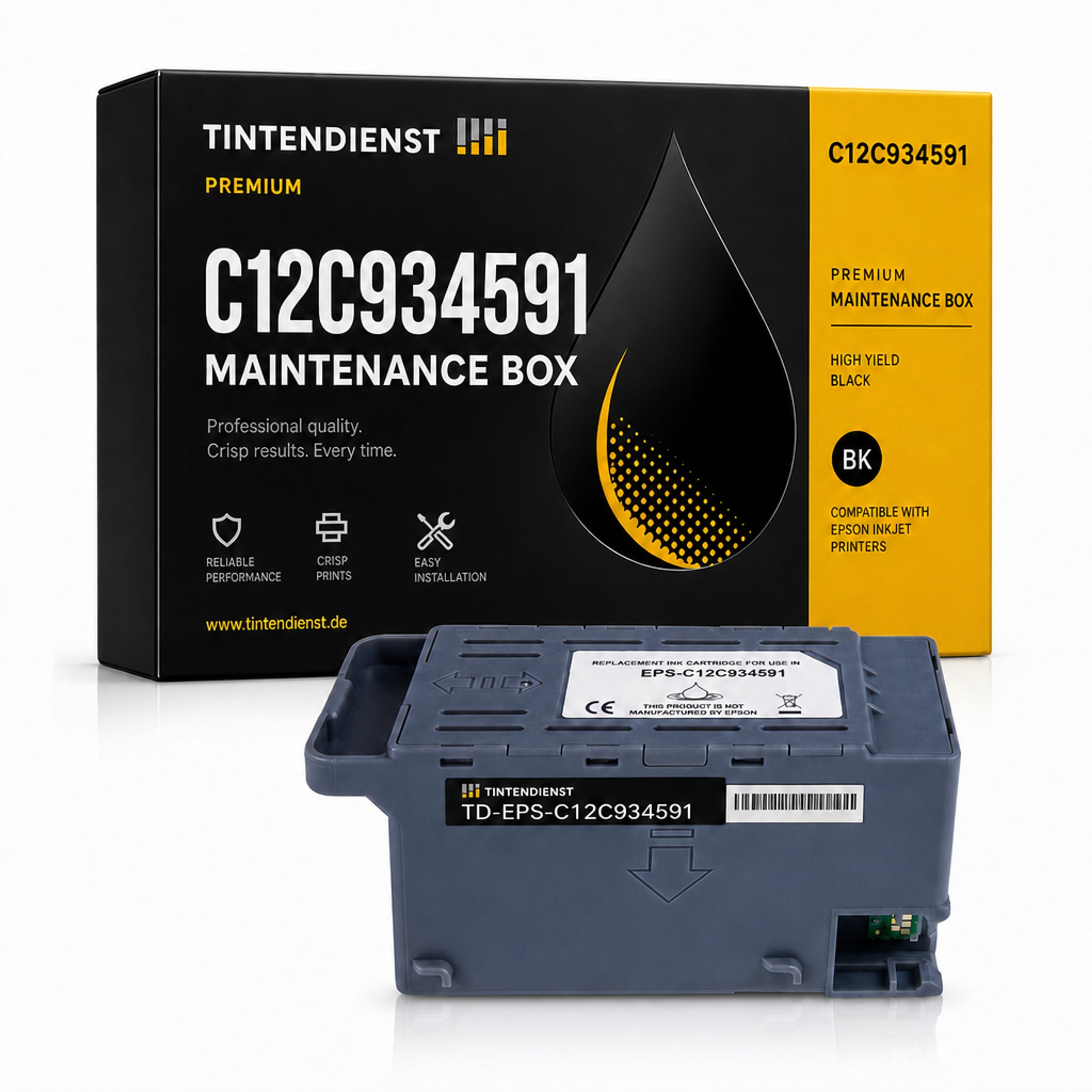 Resttintenbehälter kompatibel zu Epson C12C934591