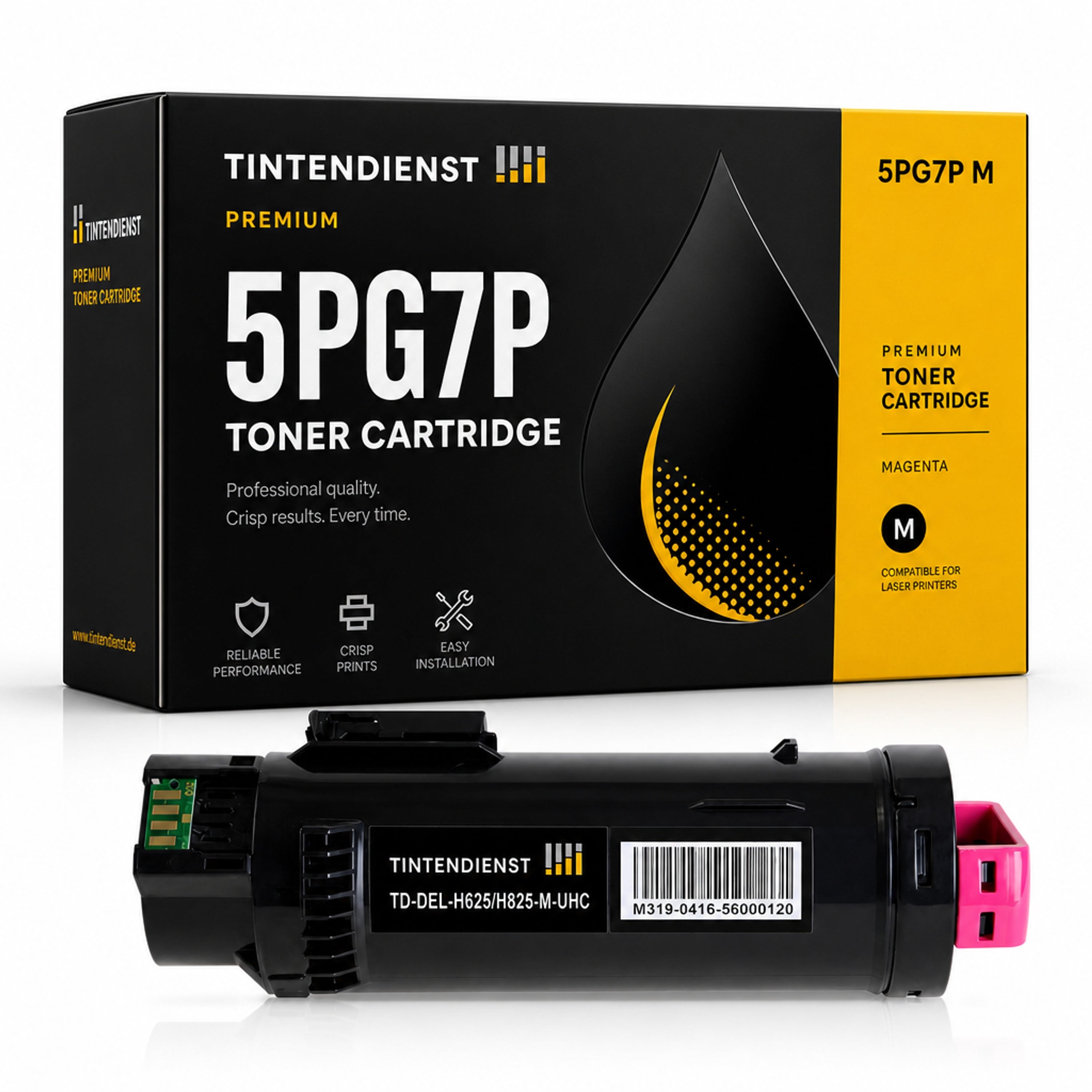 Toner kompatibel zu Dell 5PG7P, magenta