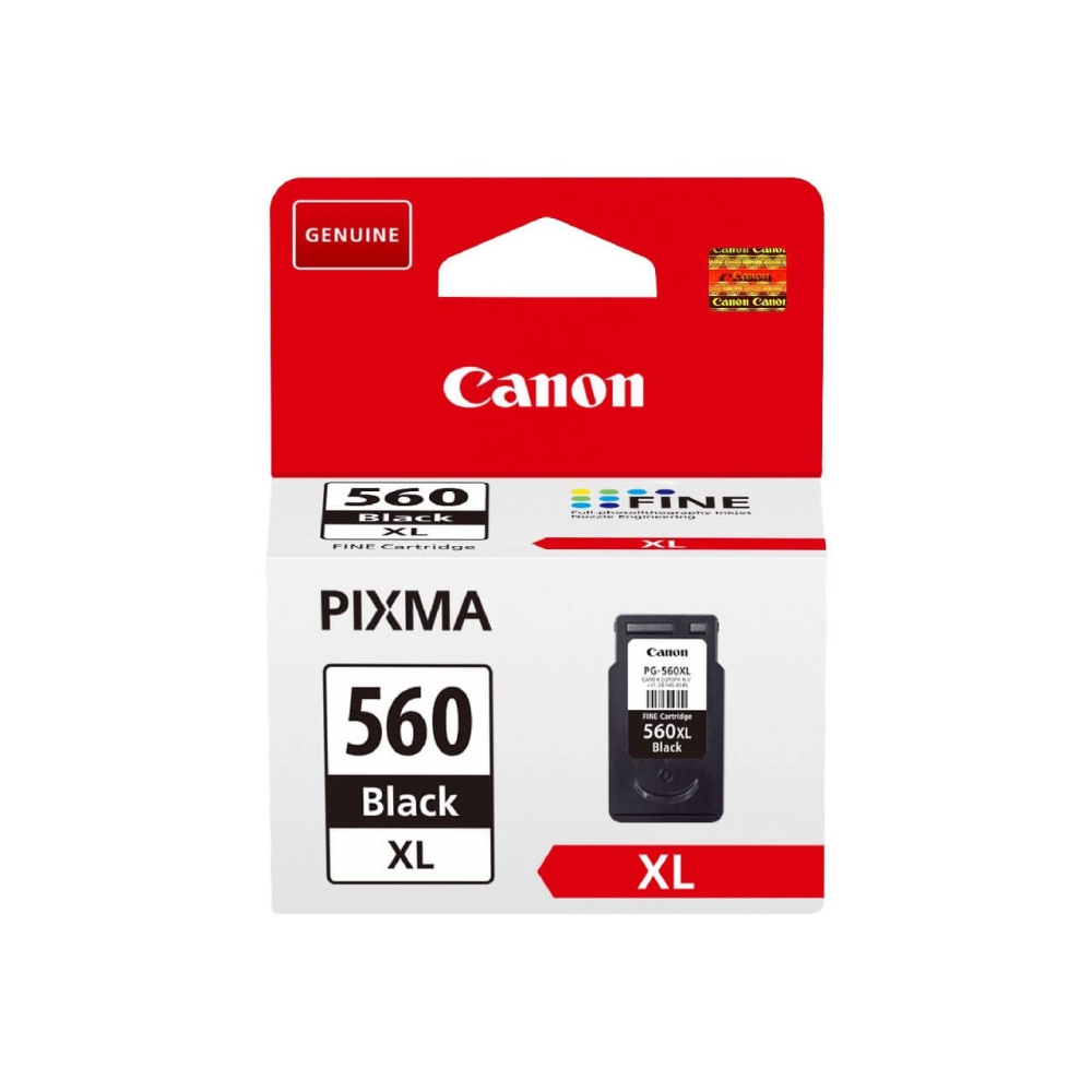 Original Canon Tintenpatrone 3712C001 / PG-560XL Schwarz [XL Füllmenge]