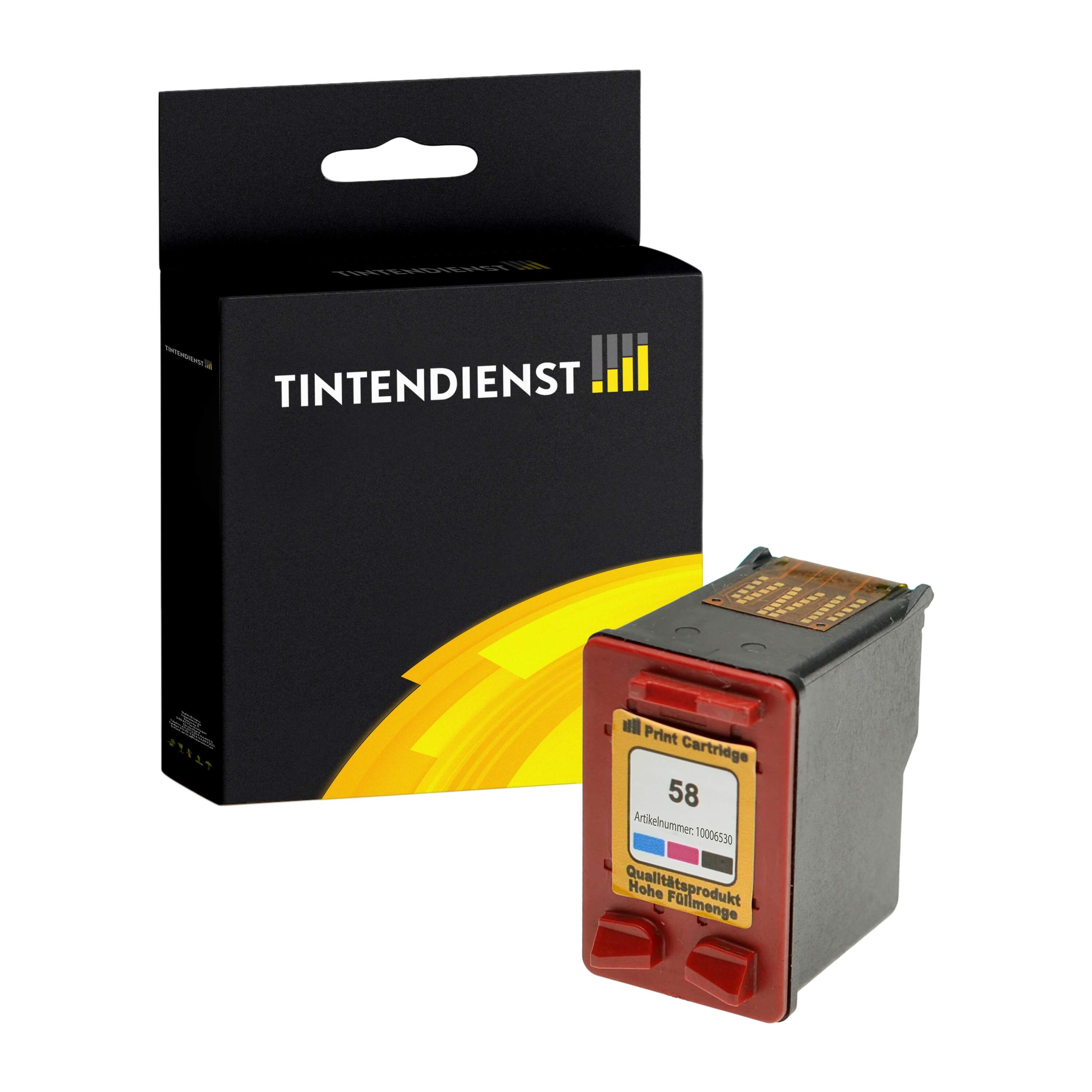 HP 58 Druckerpatrone (C6658AE) photo – Tintendienst kompatibel