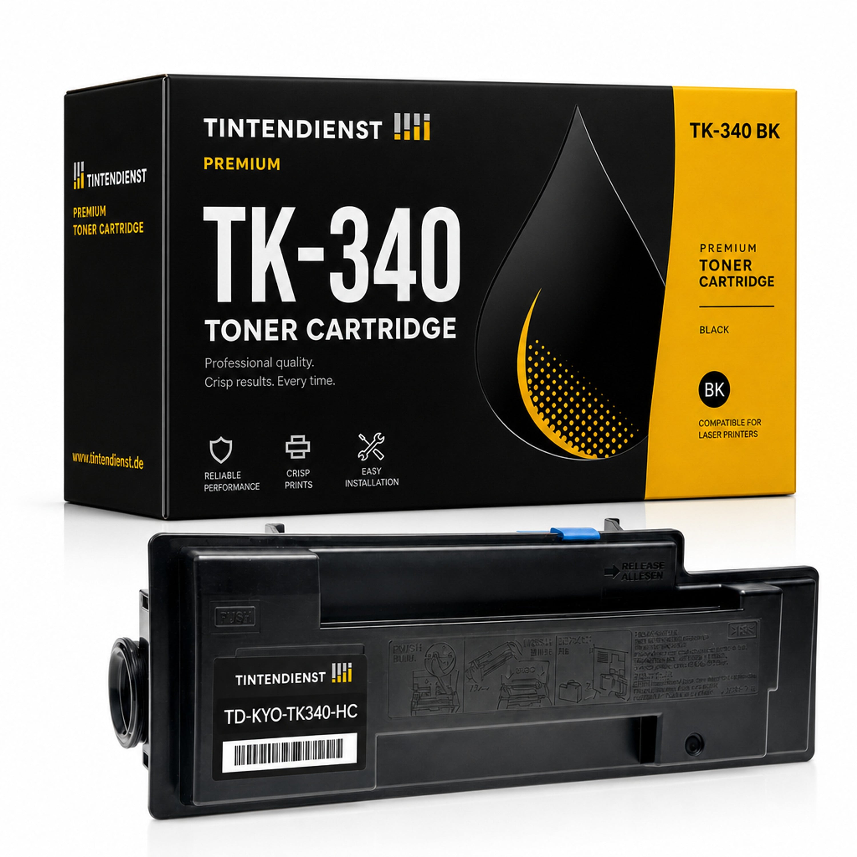Toner kompatibel zu Kyocera TK-340, schwarz