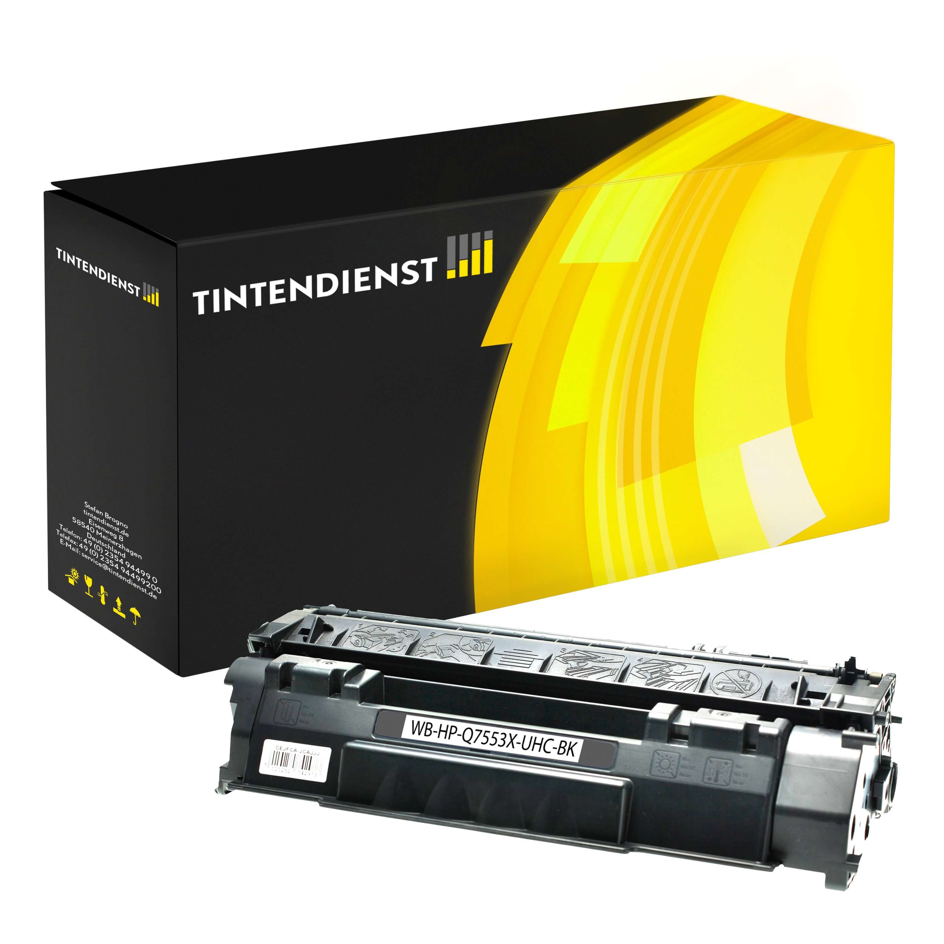 Toner kompatibel zu HP 53X, schwarz
