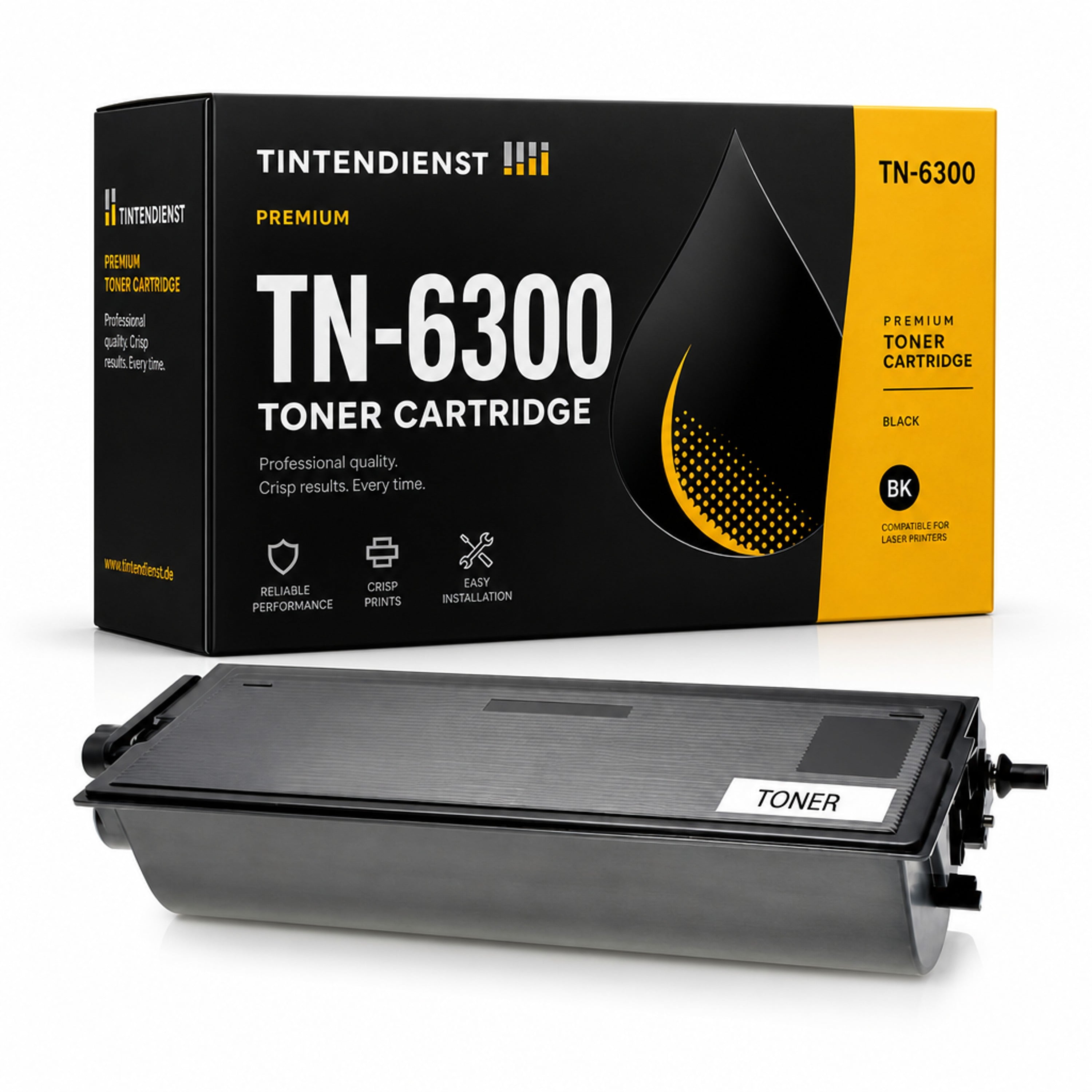 Toner kompatibel zu Brother TN-6300, schwarz