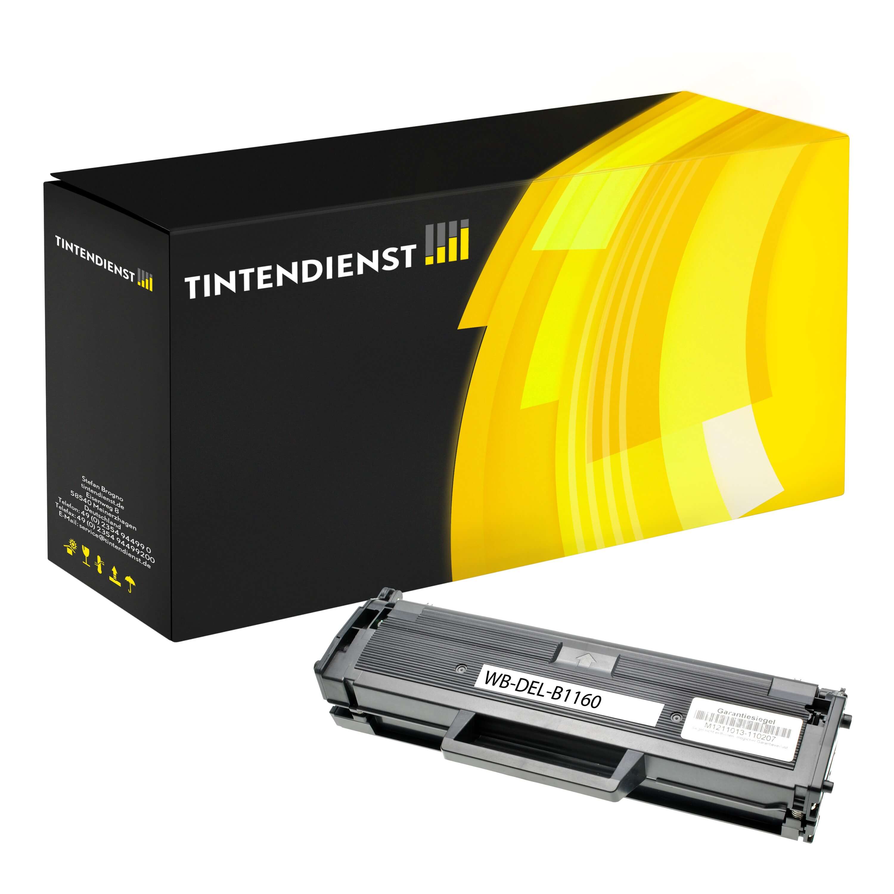 Toner kompatibel zu Dell HF44N, schwarz