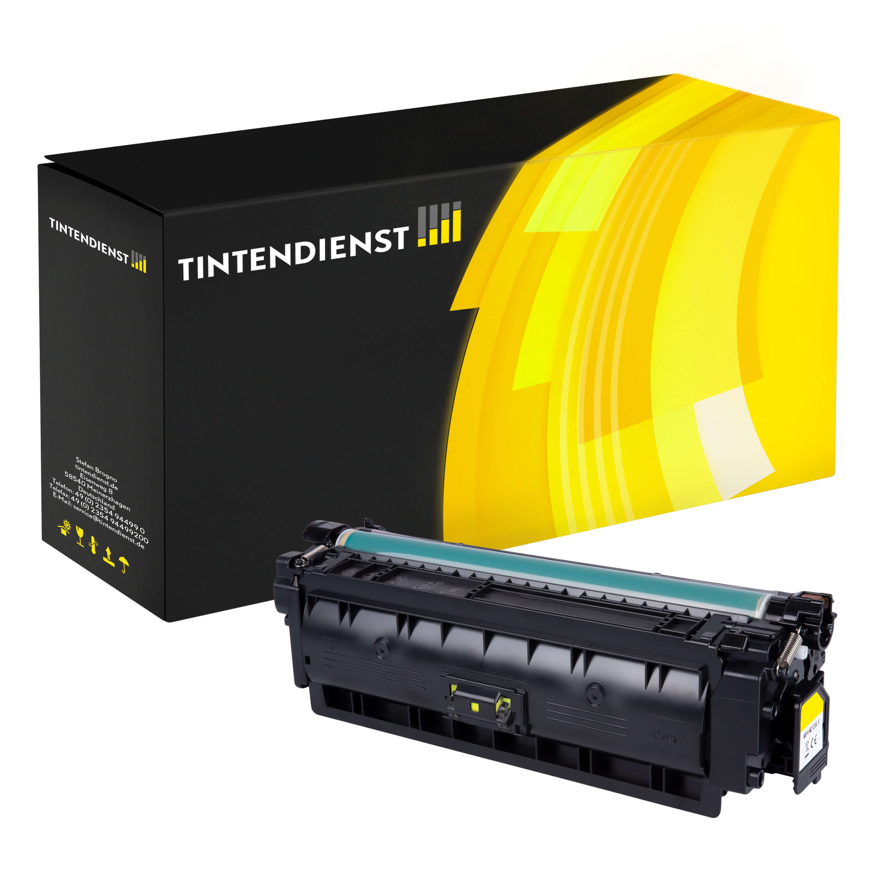 Toner kompatibel zu HP 212A, gelb