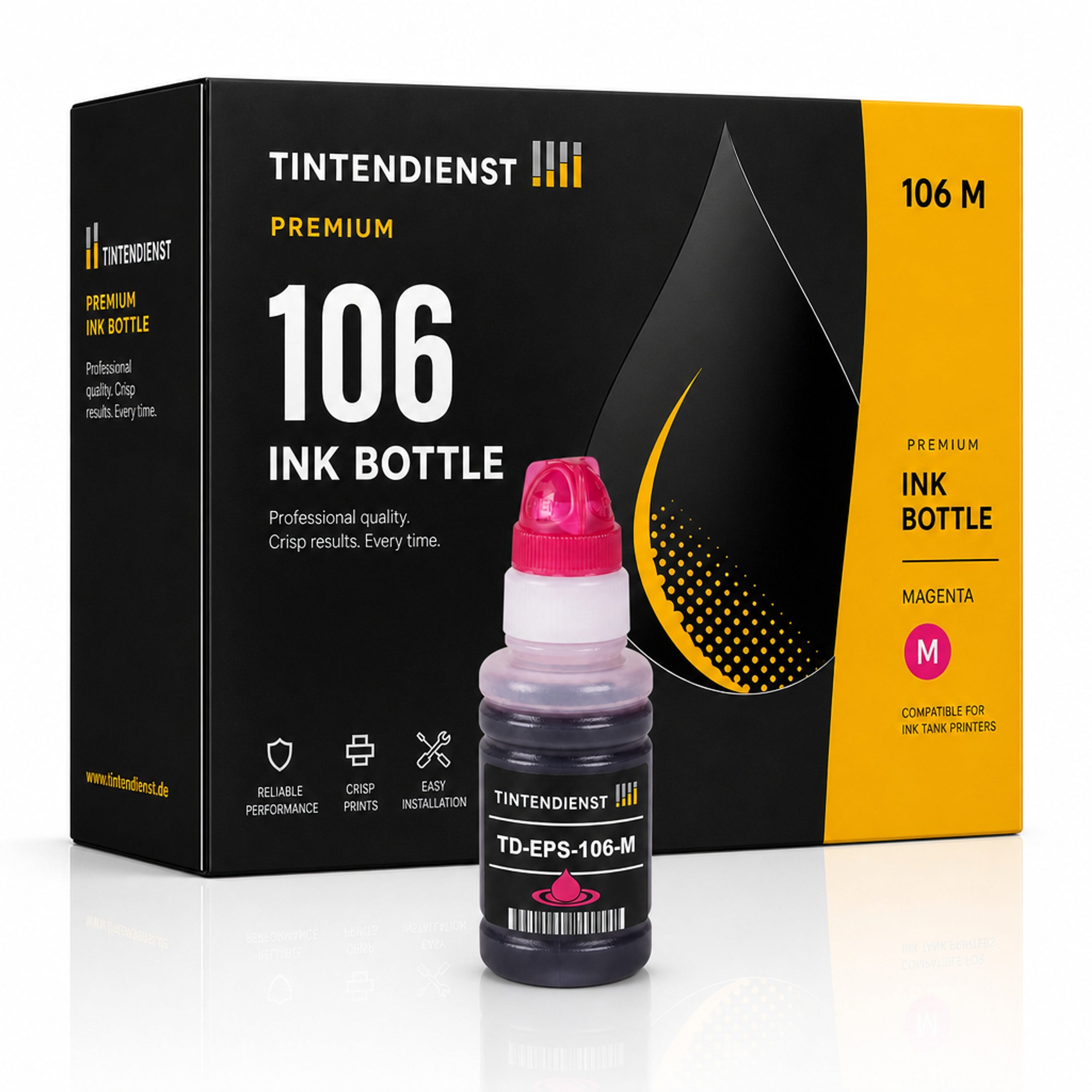 Tintentank kompatibel zu Epson 106, magenta