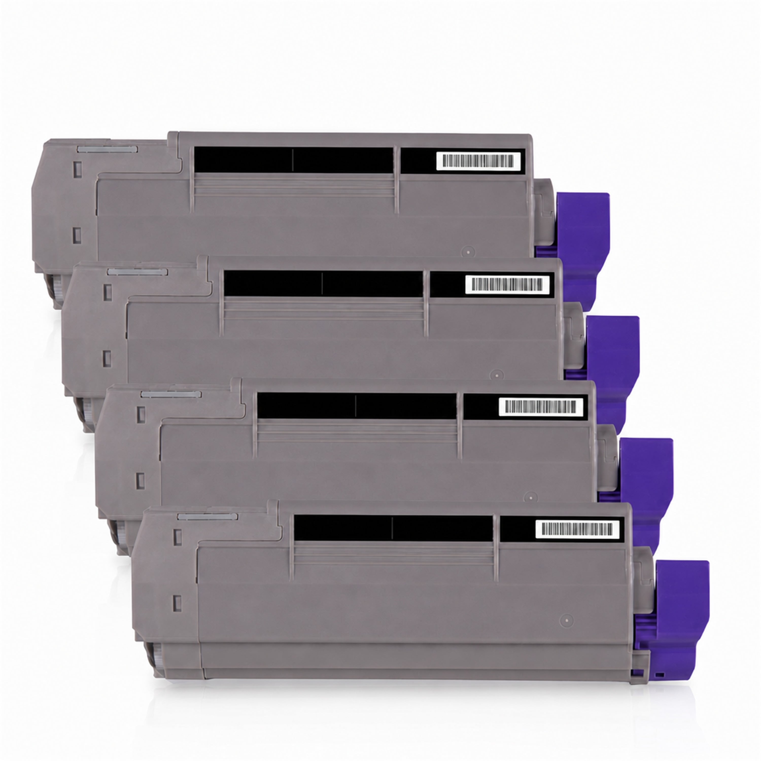 Multipack - Toner ersetzt OKI 46507508, 4 Toner