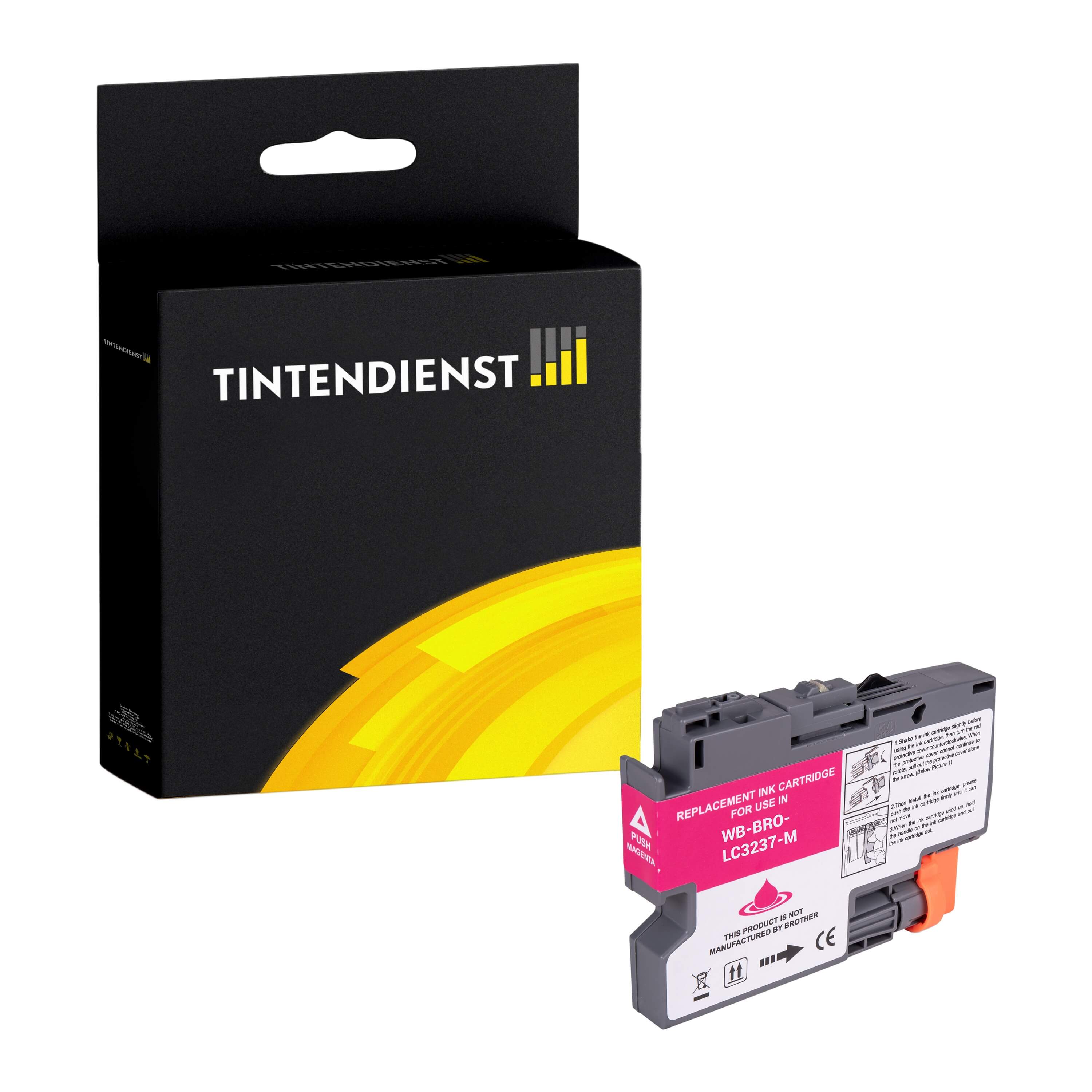 Tintendienst kompatibel für Brother Tintenpatrone LC-3237M Magenta