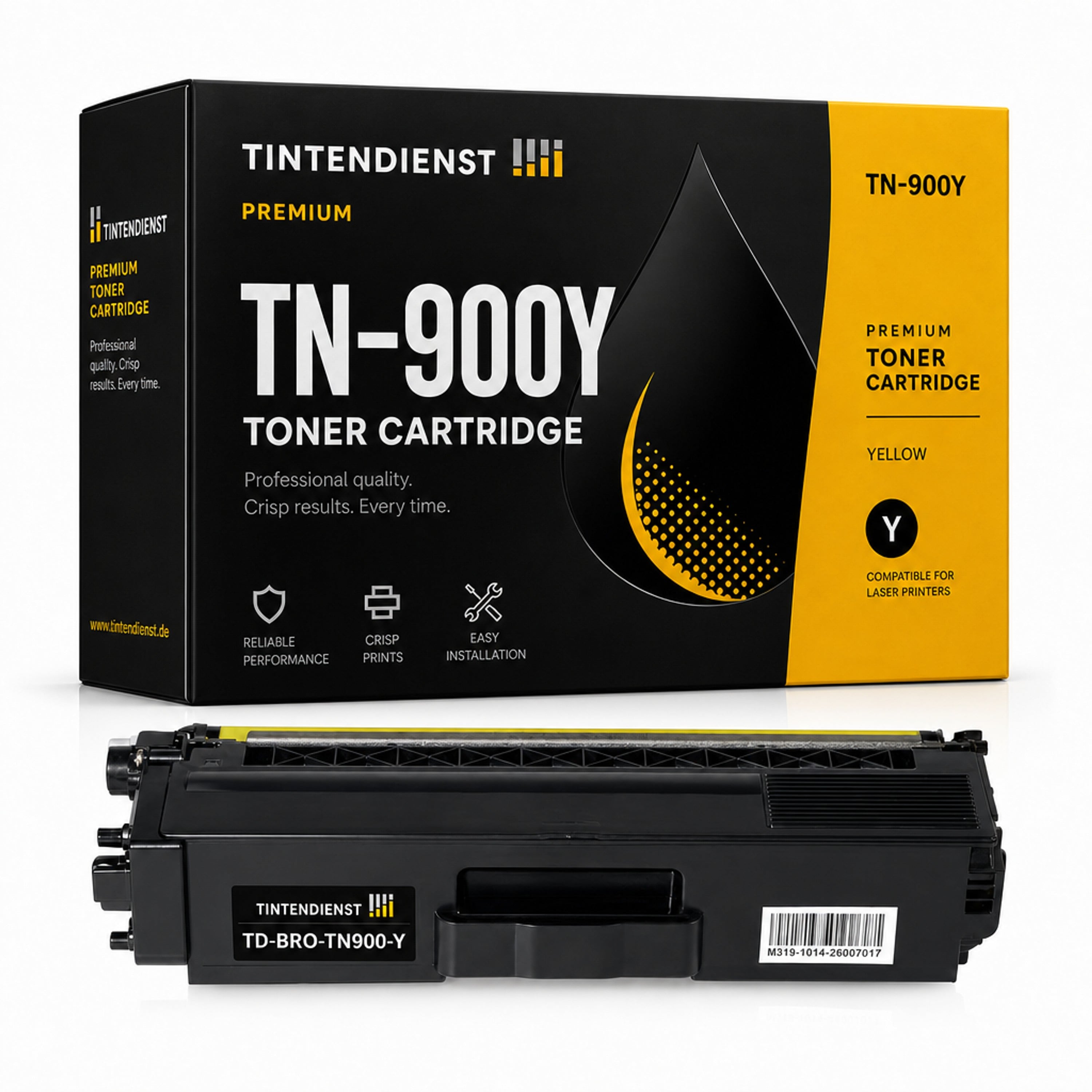 Toner kompatibel zu Brother TN-900Y, gelb