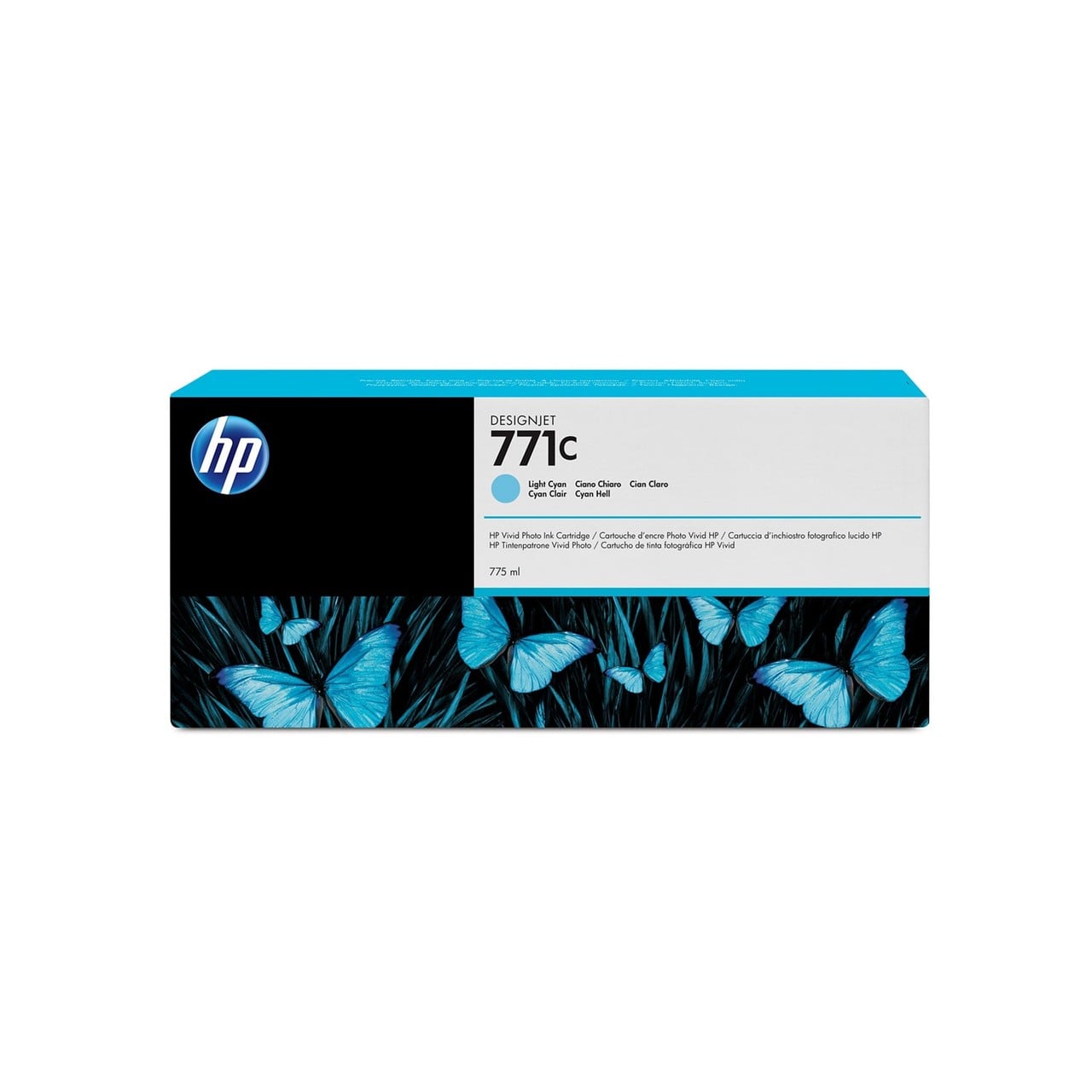 HP 771C Druckerpatrone (B6Y12A) cyan – Original HP