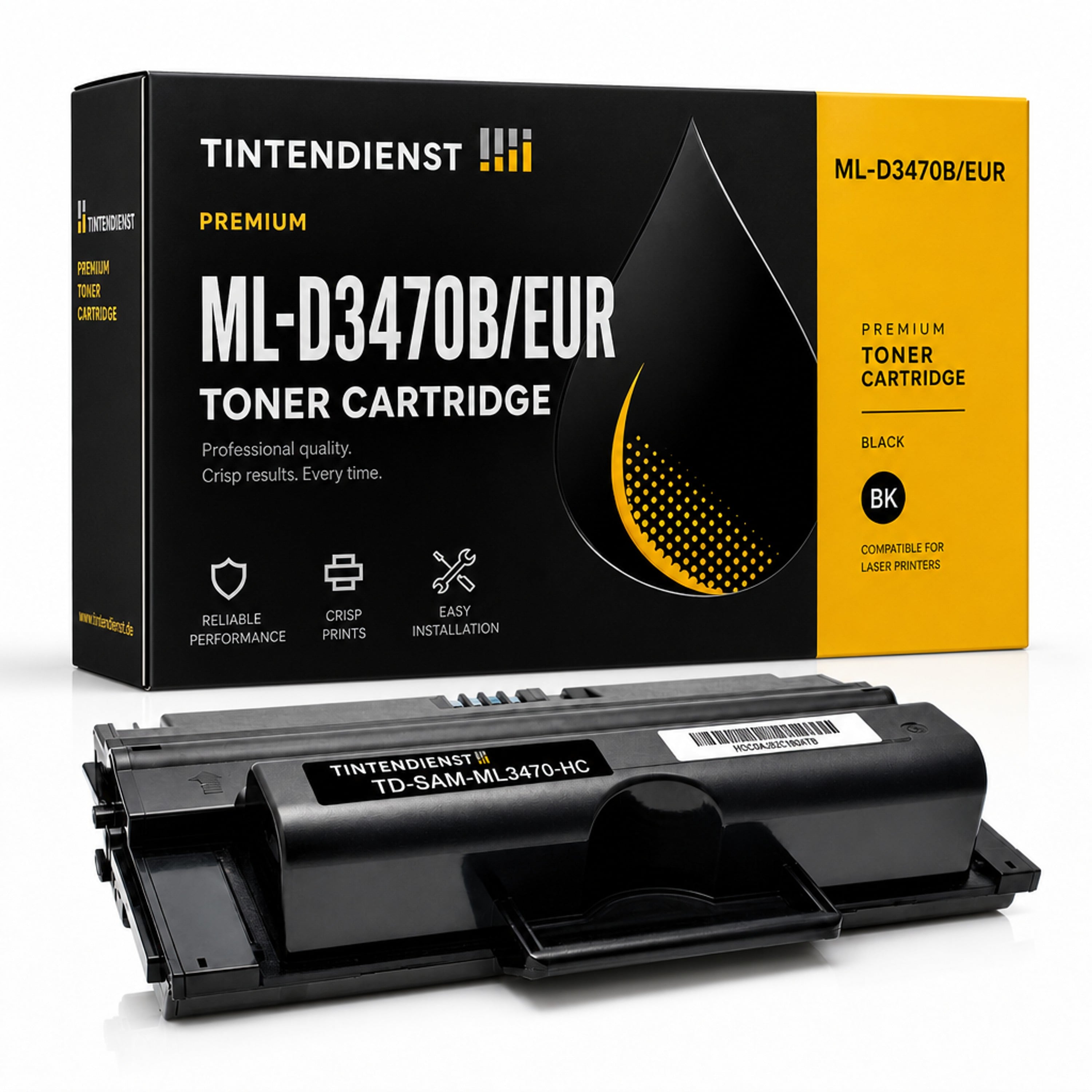 Toner kompatibel zu Samsung ML-D3470B/EUR, schwarz