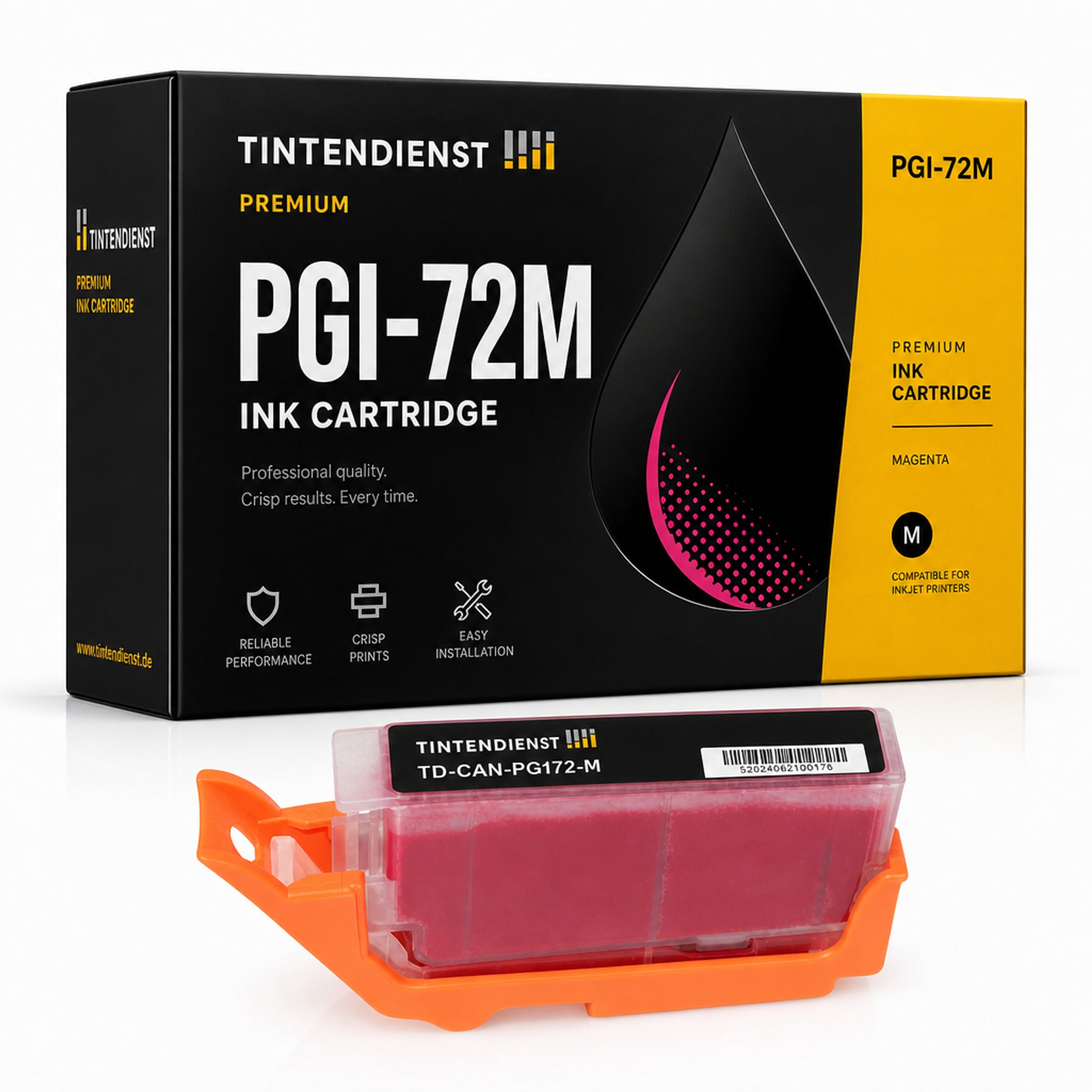 Druckerpatrone kompatibel zu Canon PGI-72M, magenta
