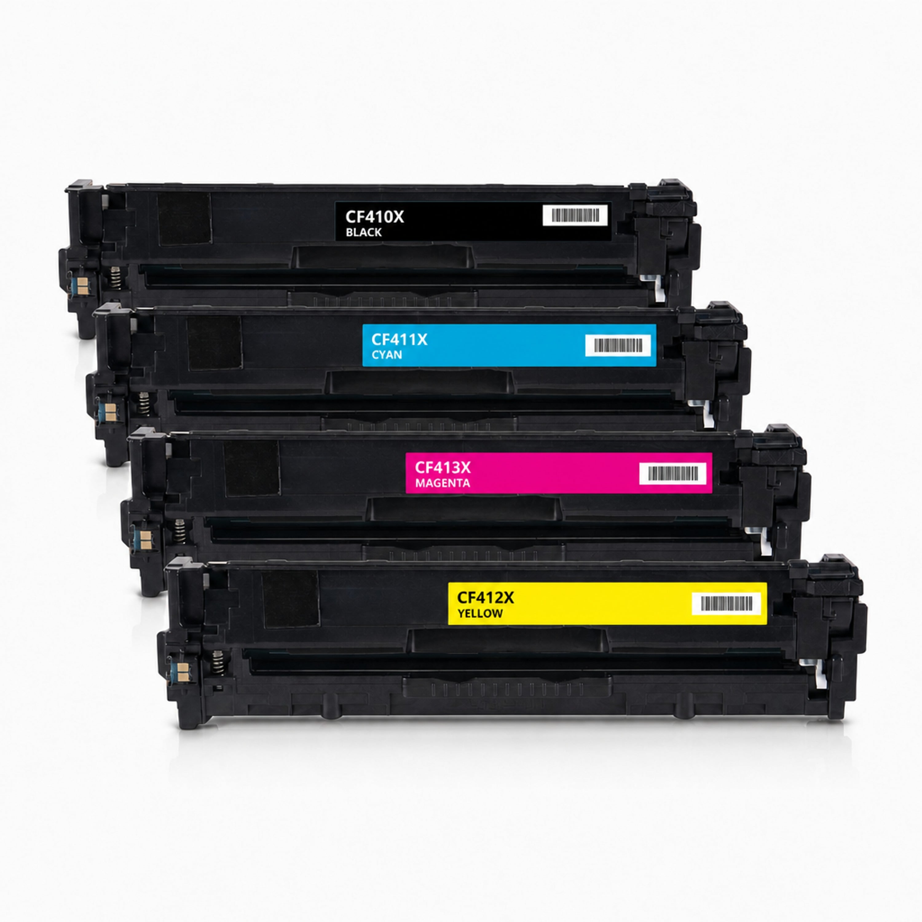 Multipack - Toner ersetzt HP CF410X, 4 Toner