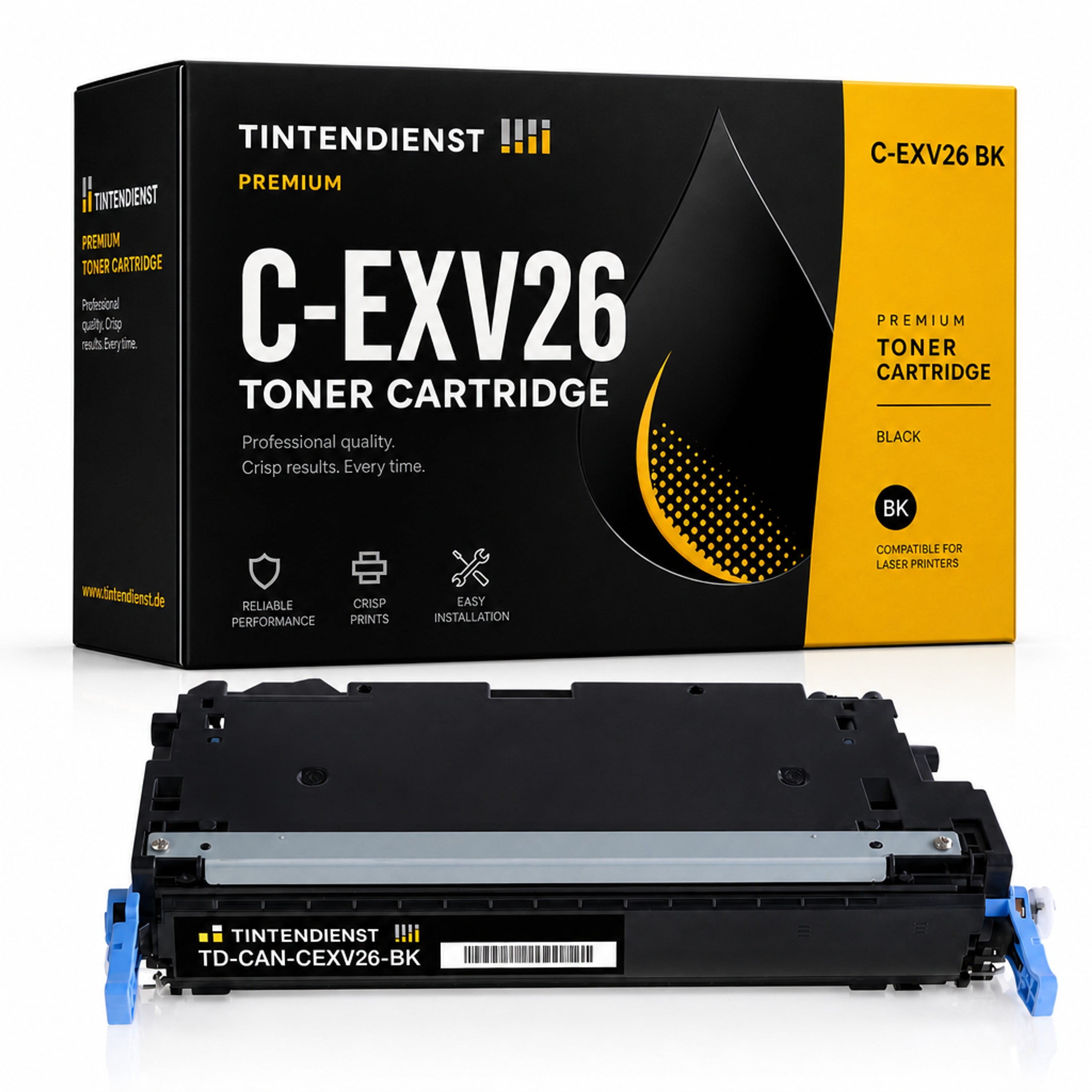 Toner kompatibel zu Canon C-EXV26, schwarz