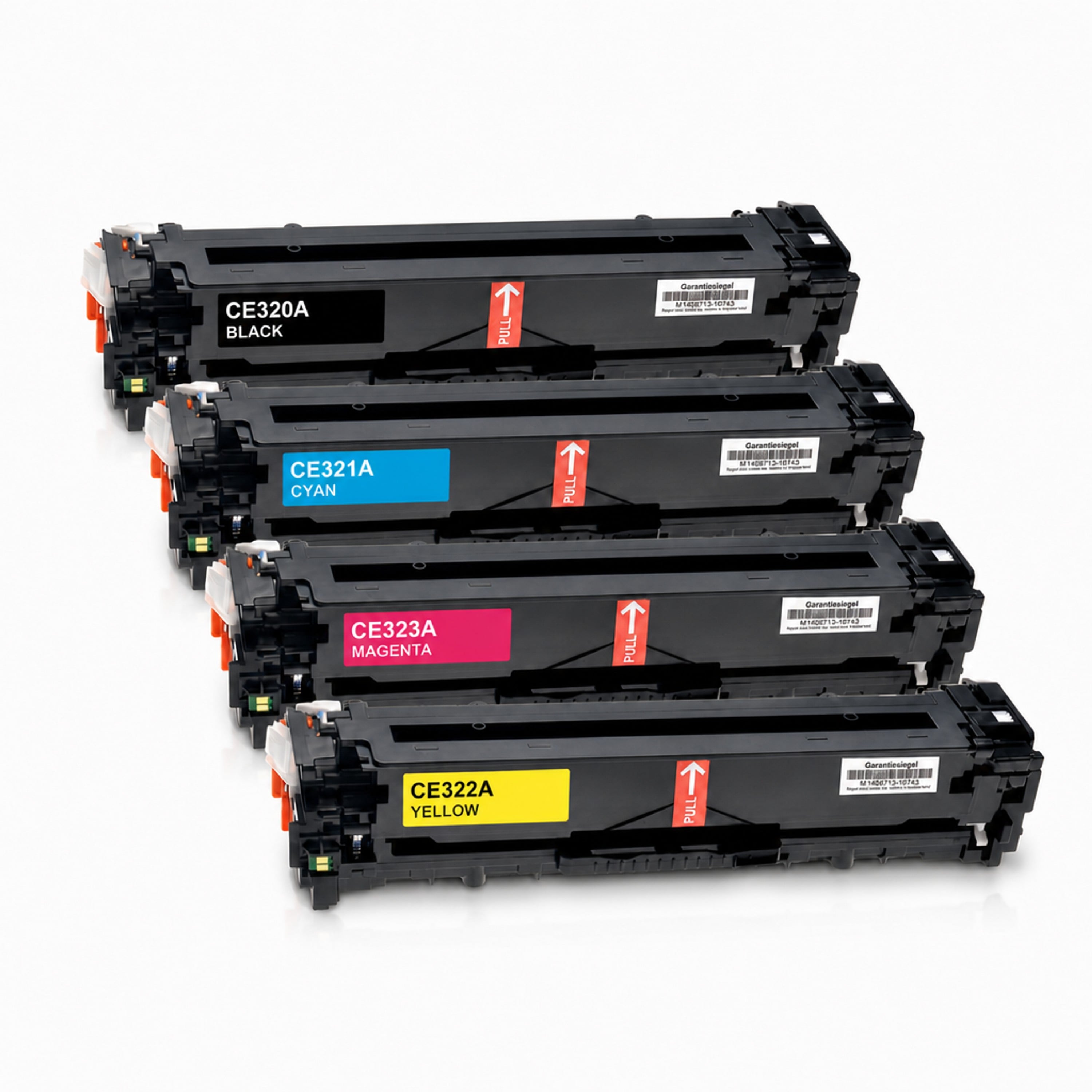 Multipack - Toner ersetzt HP CE320A, 4 Toner