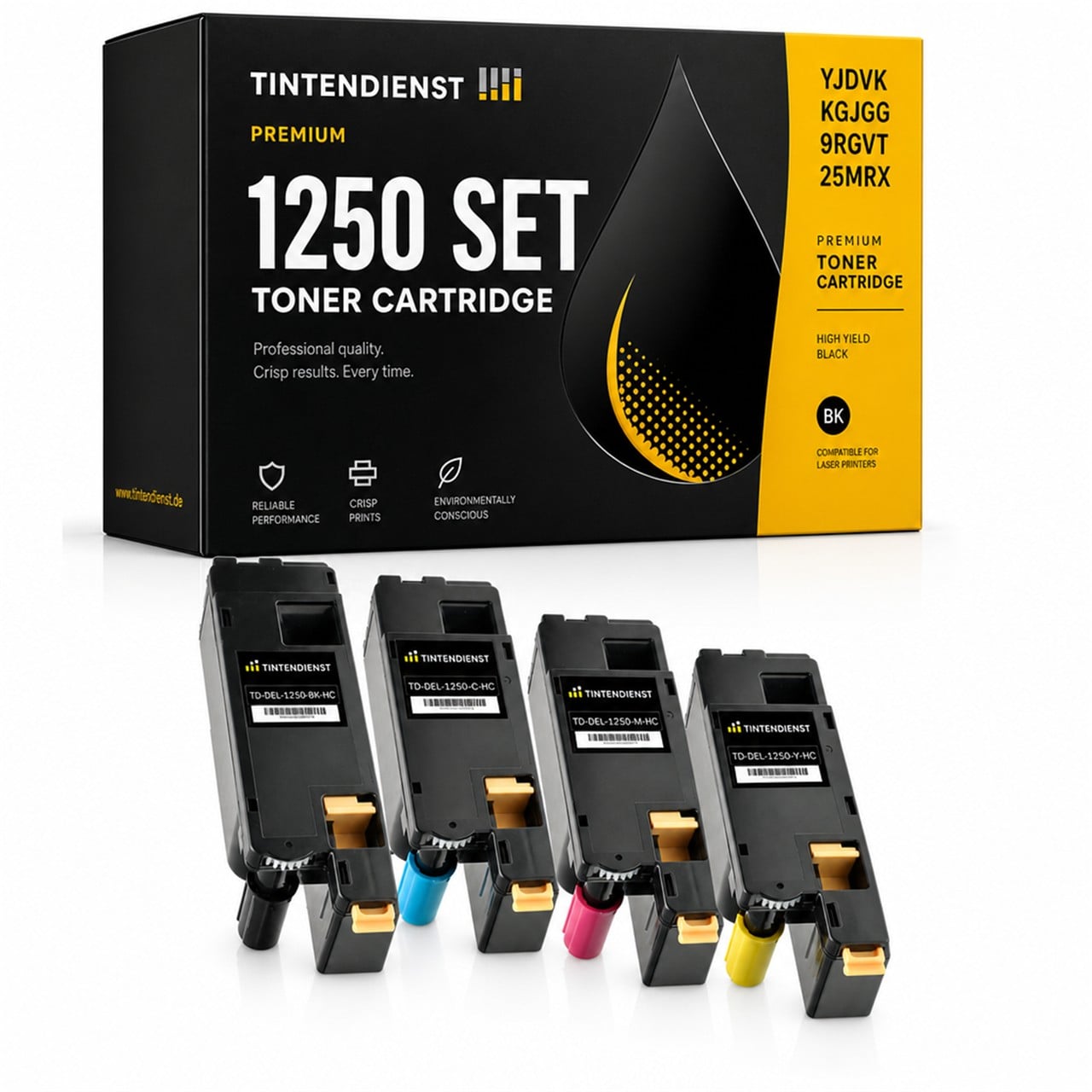 Tintendienst Multipack 4 Dell 593-11016 593-11018 593-11019