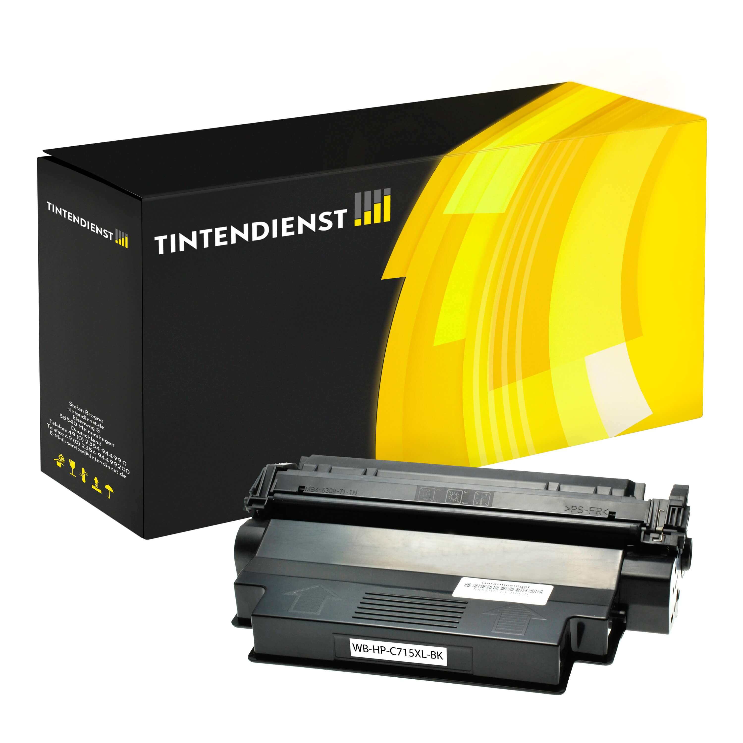Toner kompatibel zu HP 15X XL, schwarz