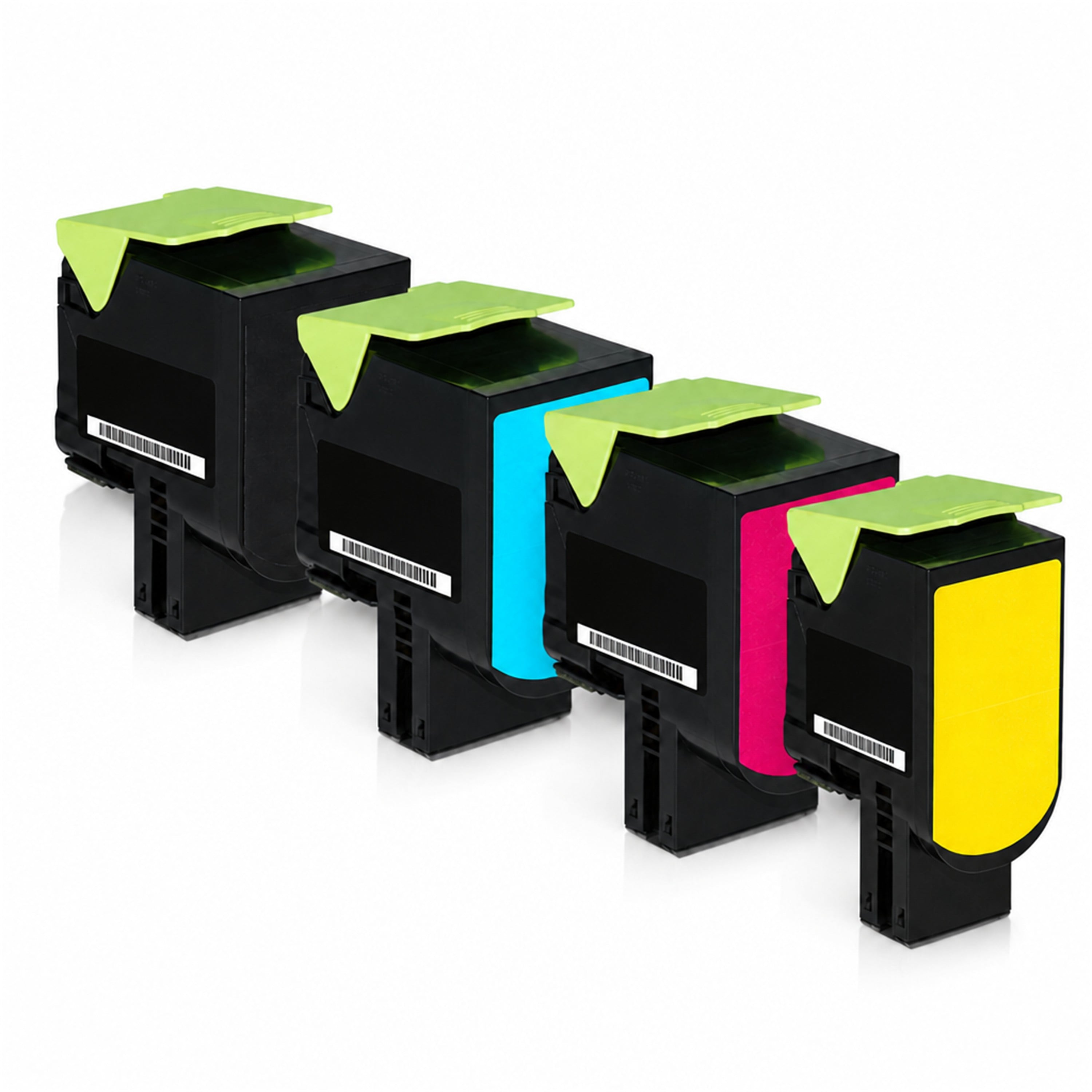 Multipack - Toner ersetzt Lexmark 80C0S10, 4 Toner