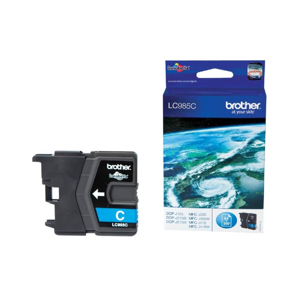 Original Brother Tintenpatrone LC-985C Cyan