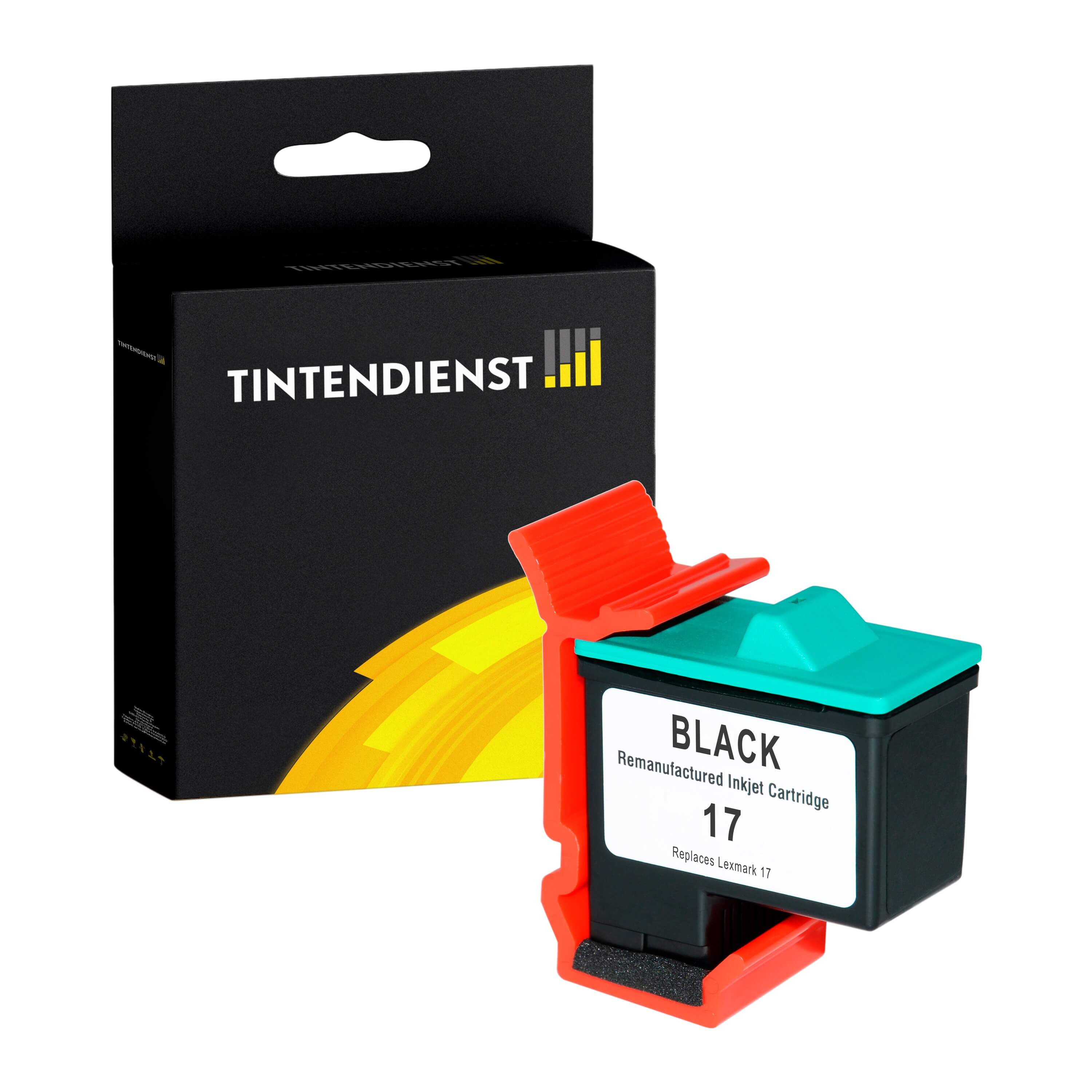 Lexmark 17 Druckerpatrone (10N0217E) schwarz – Tintendienst kompatibel
