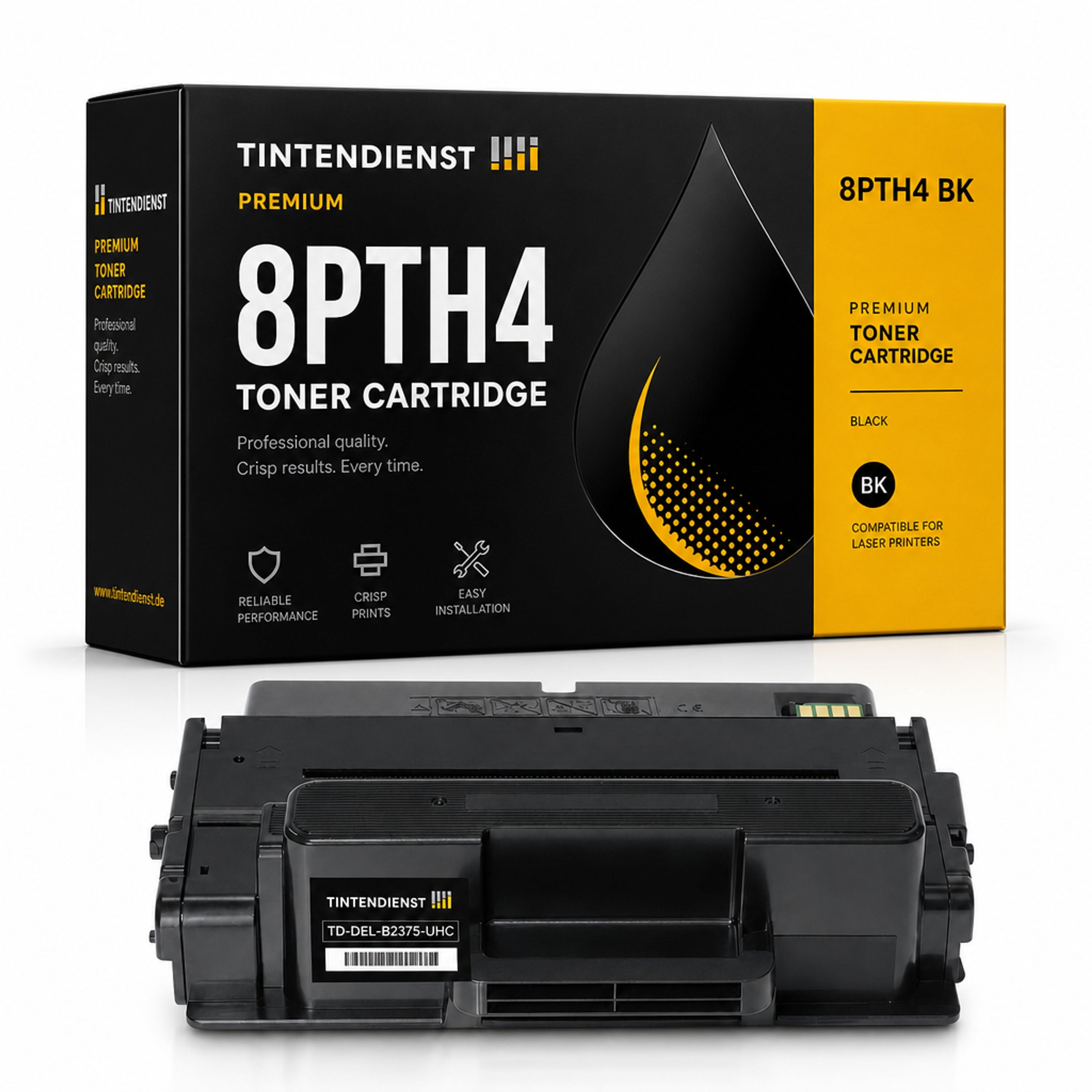 Toner kompatibel zu Dell 8PTH4, schwarz