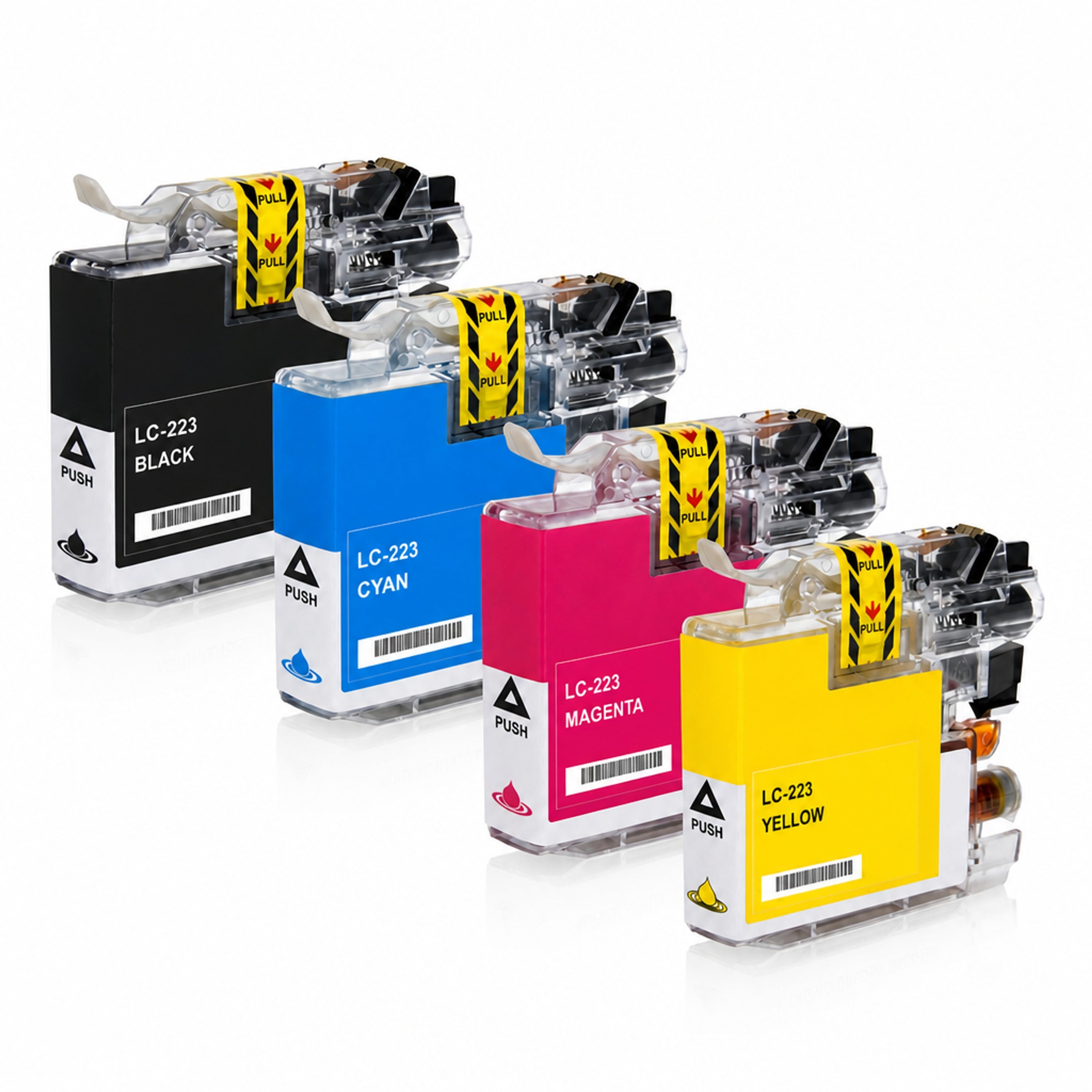 Multipack - Druckerpatrone ersetzt Brother LC-223 XL, 4 Patronen
