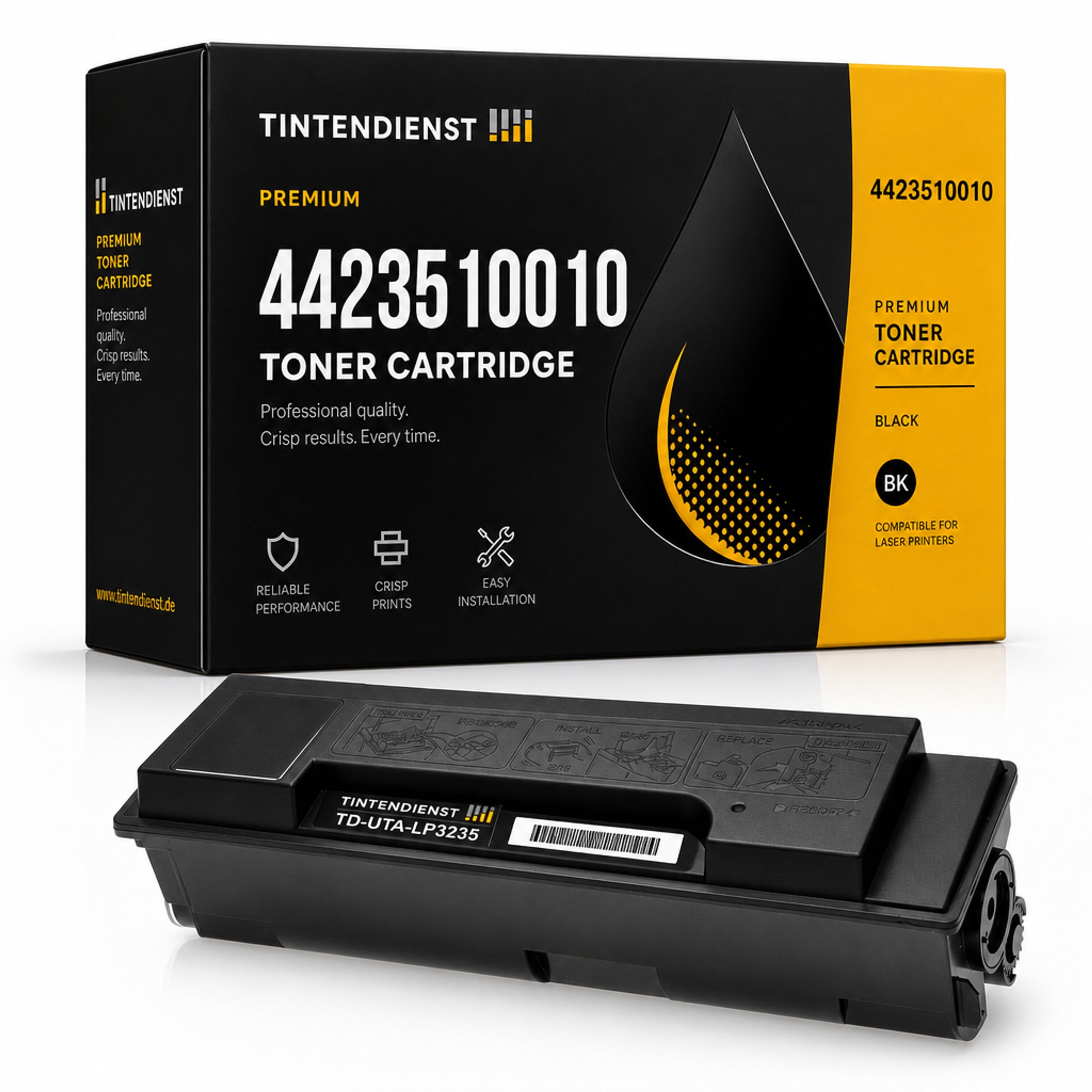 Toner kompatibel zu Utax 4423510010, schwarz
