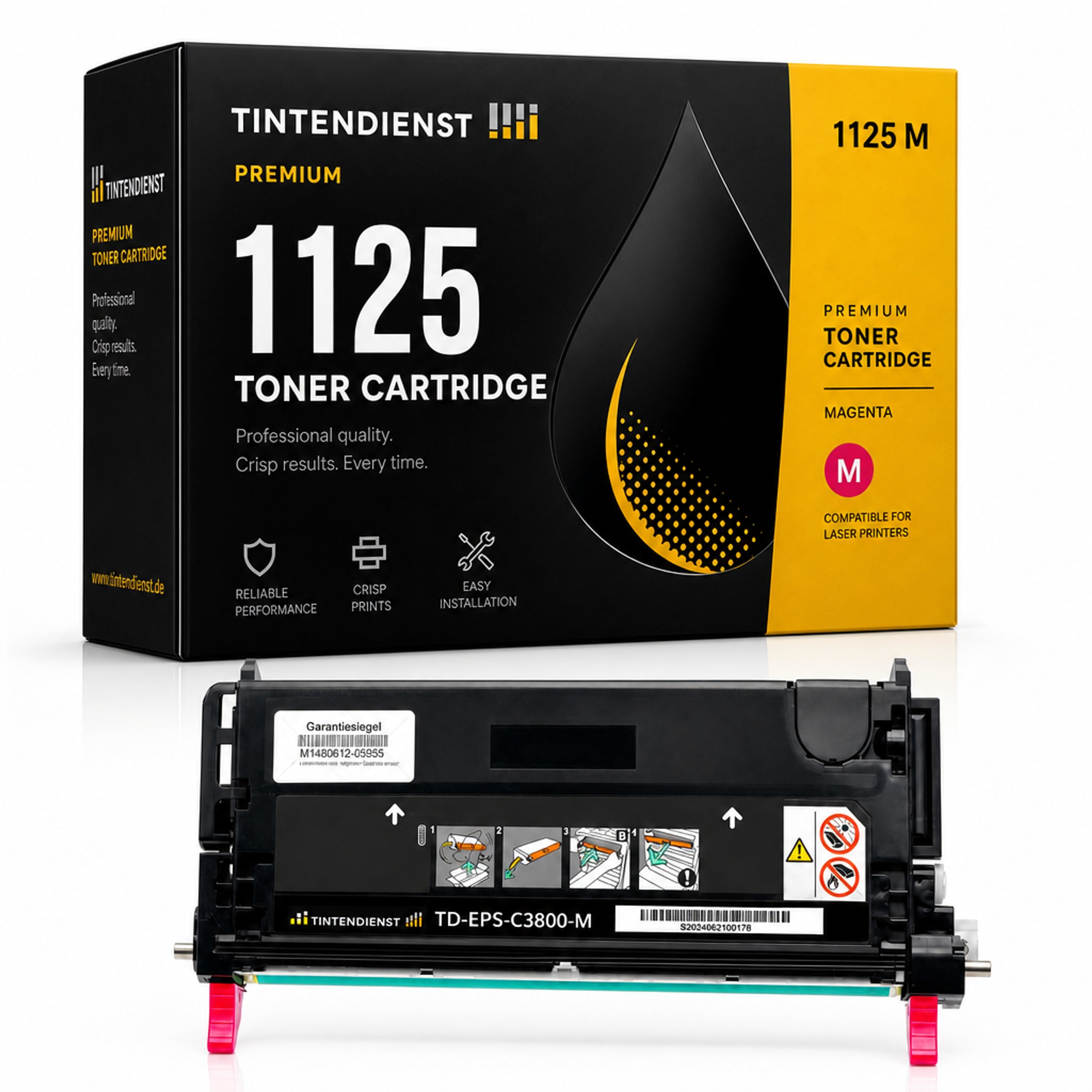 Toner kompatibel zu Epson 1125, magenta