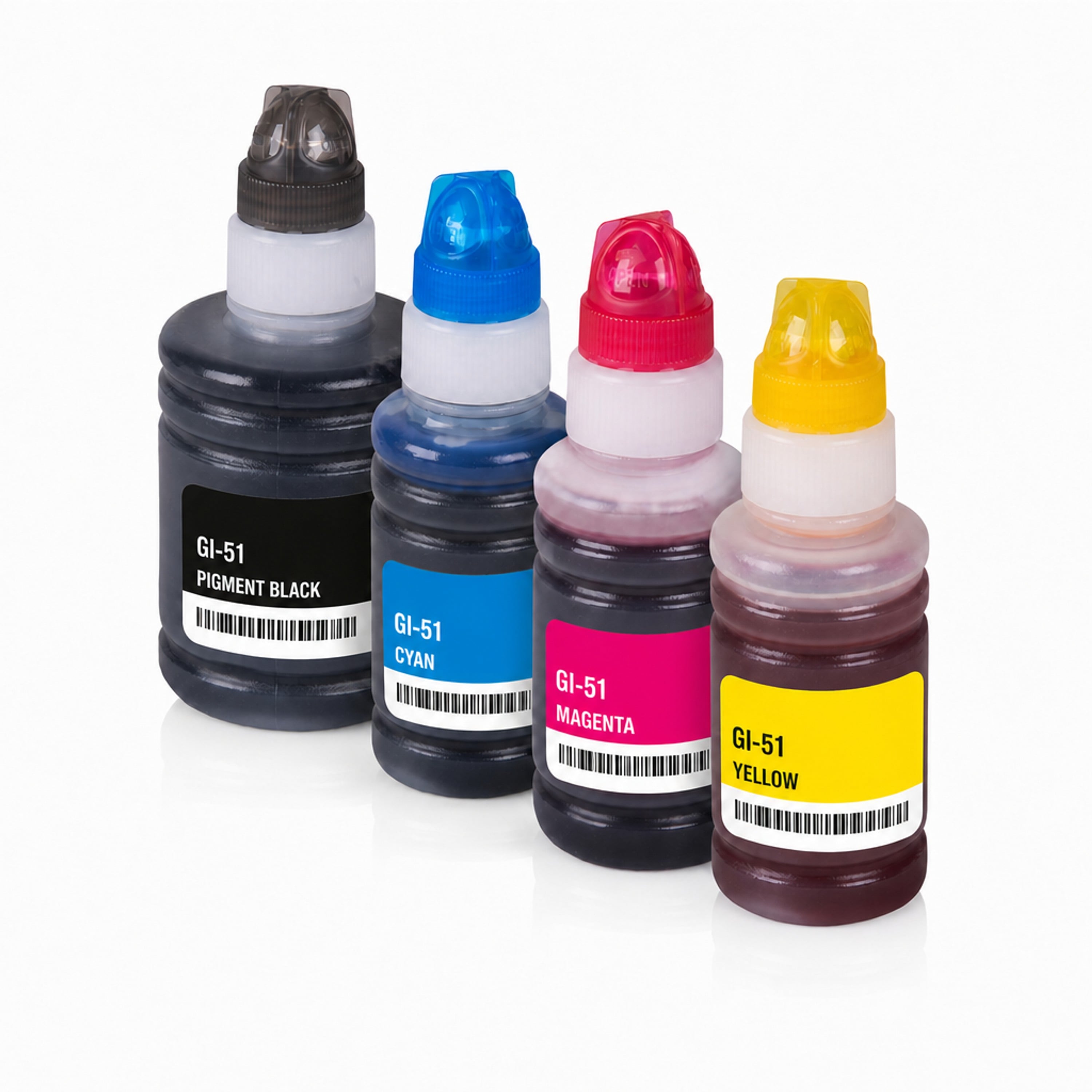Multipack - Tintentank ersetzt Canon 4529C001, 4 Tintenflaschen