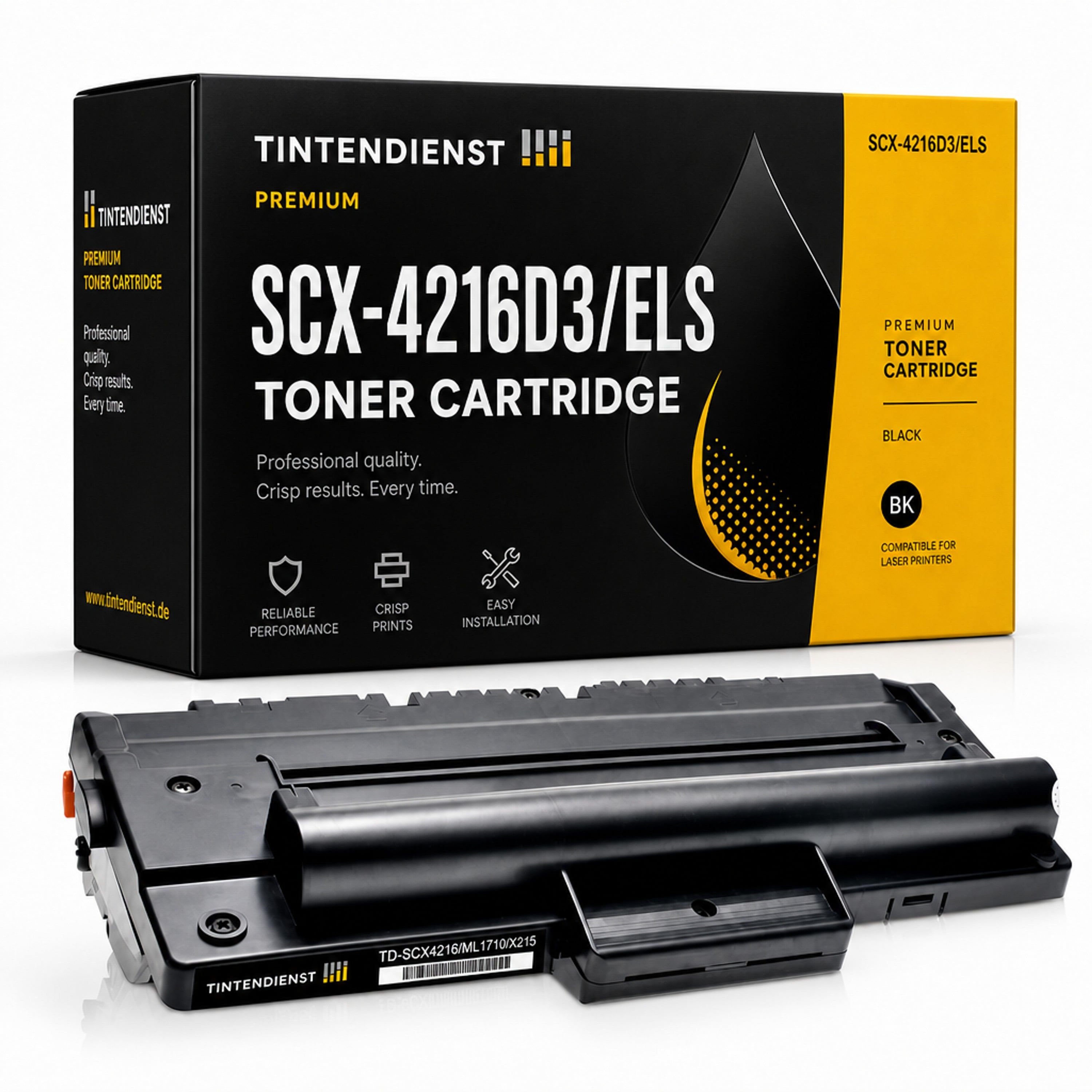 Toner kompatibel zu Samsung SCX-4216D3/ELS, schwarz