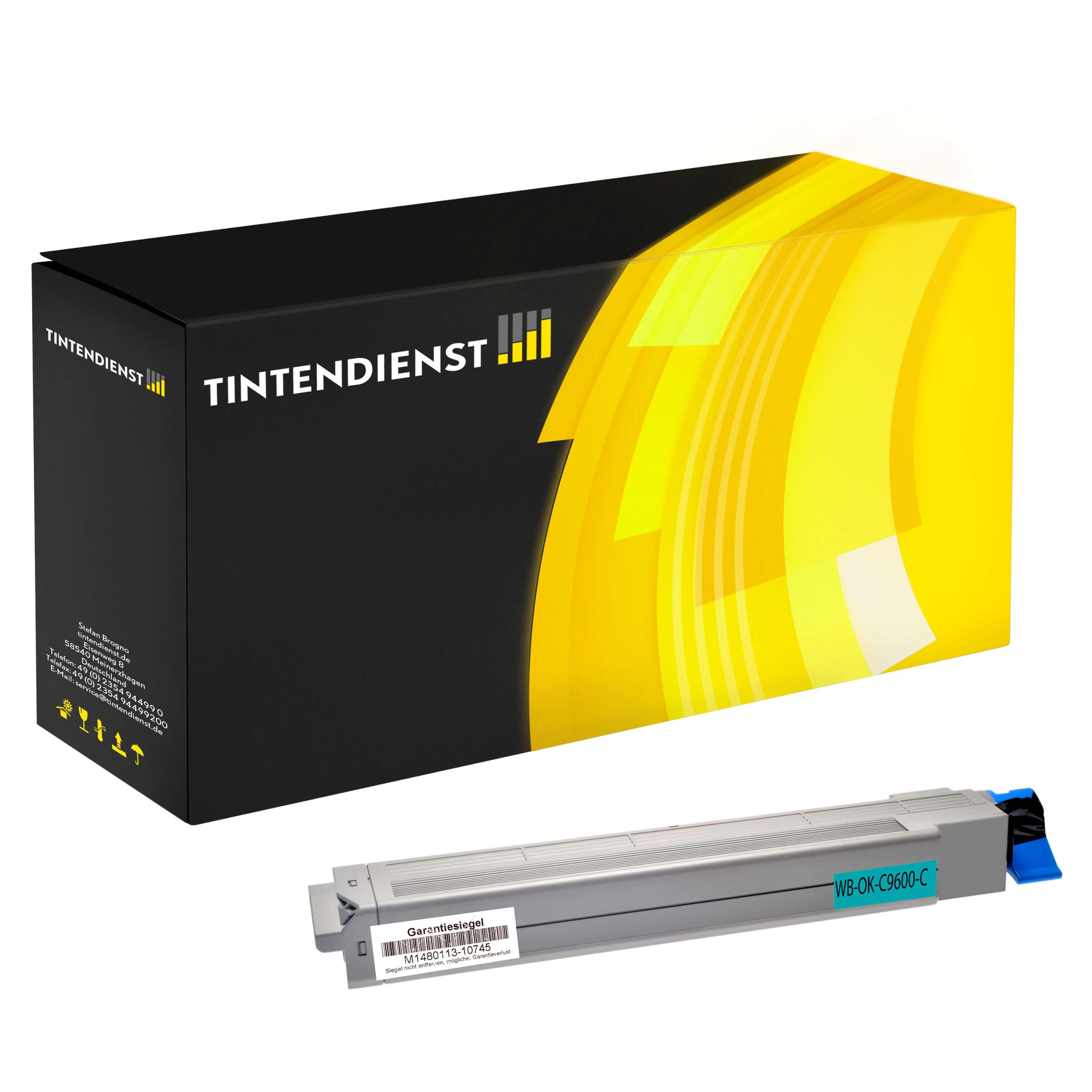 Toner kompatibel zu OKI 42918915, cyan