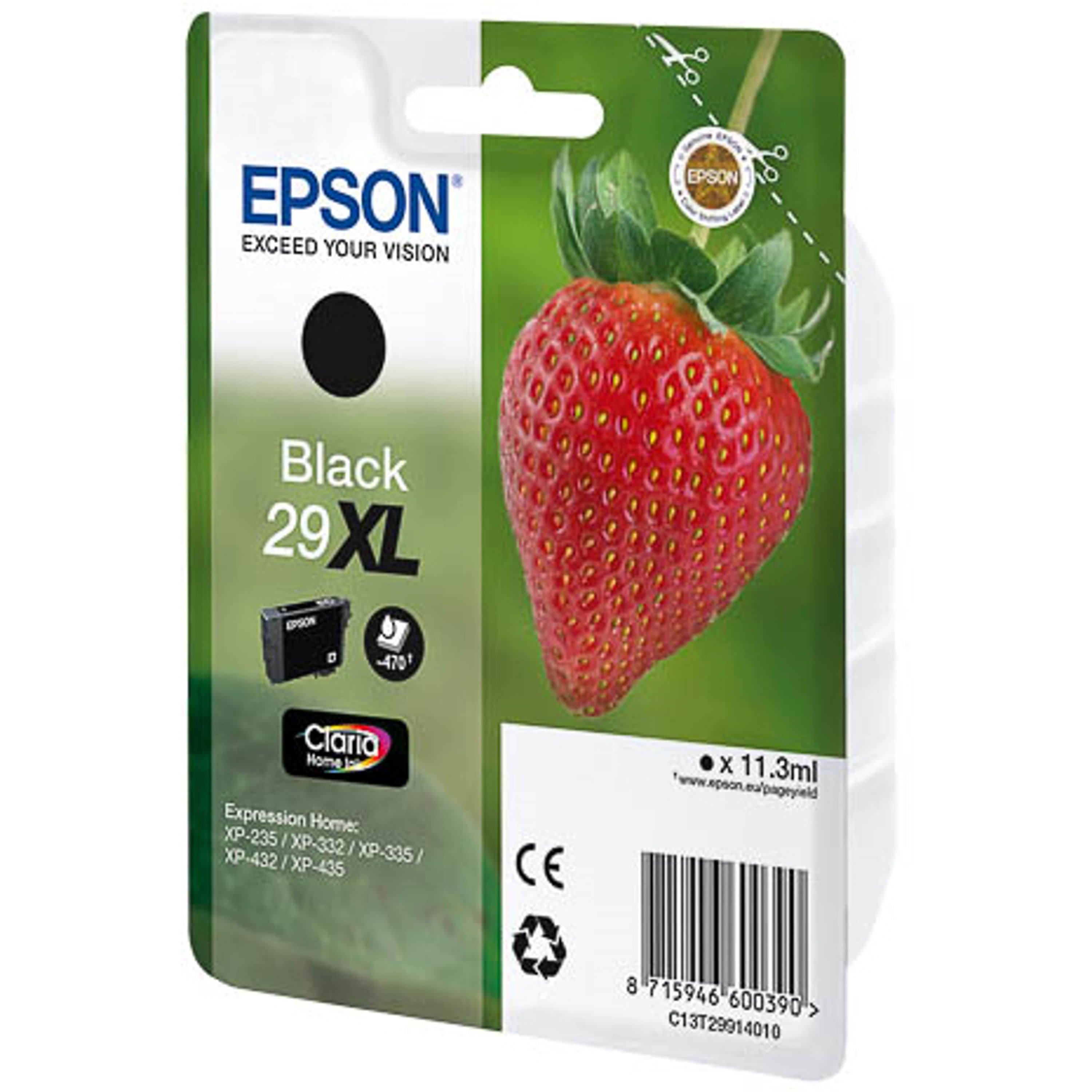 Original Epson 29XL Druckerpatrone, schwarz
