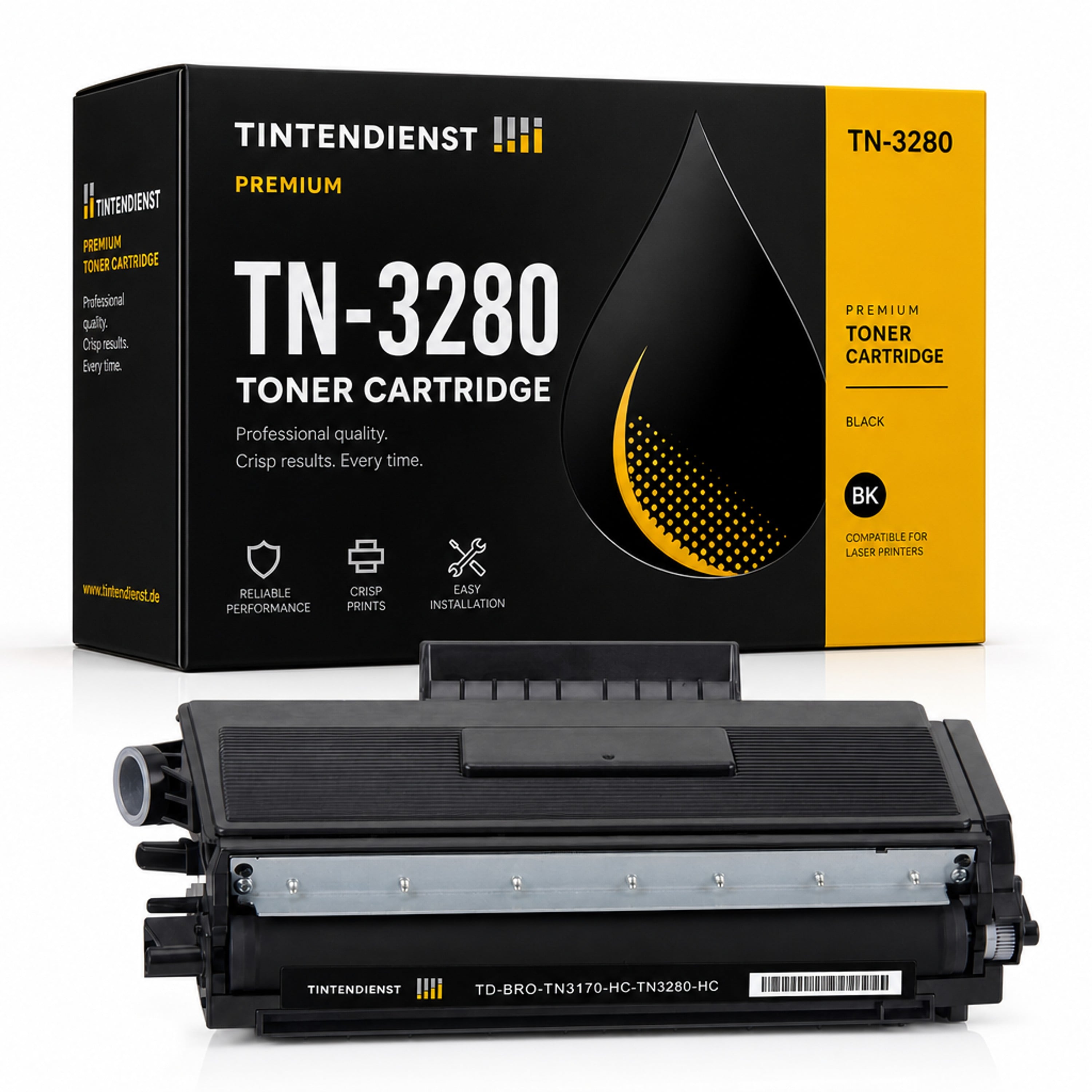 Toner kompatibel zu Brother TN-3280, schwarz