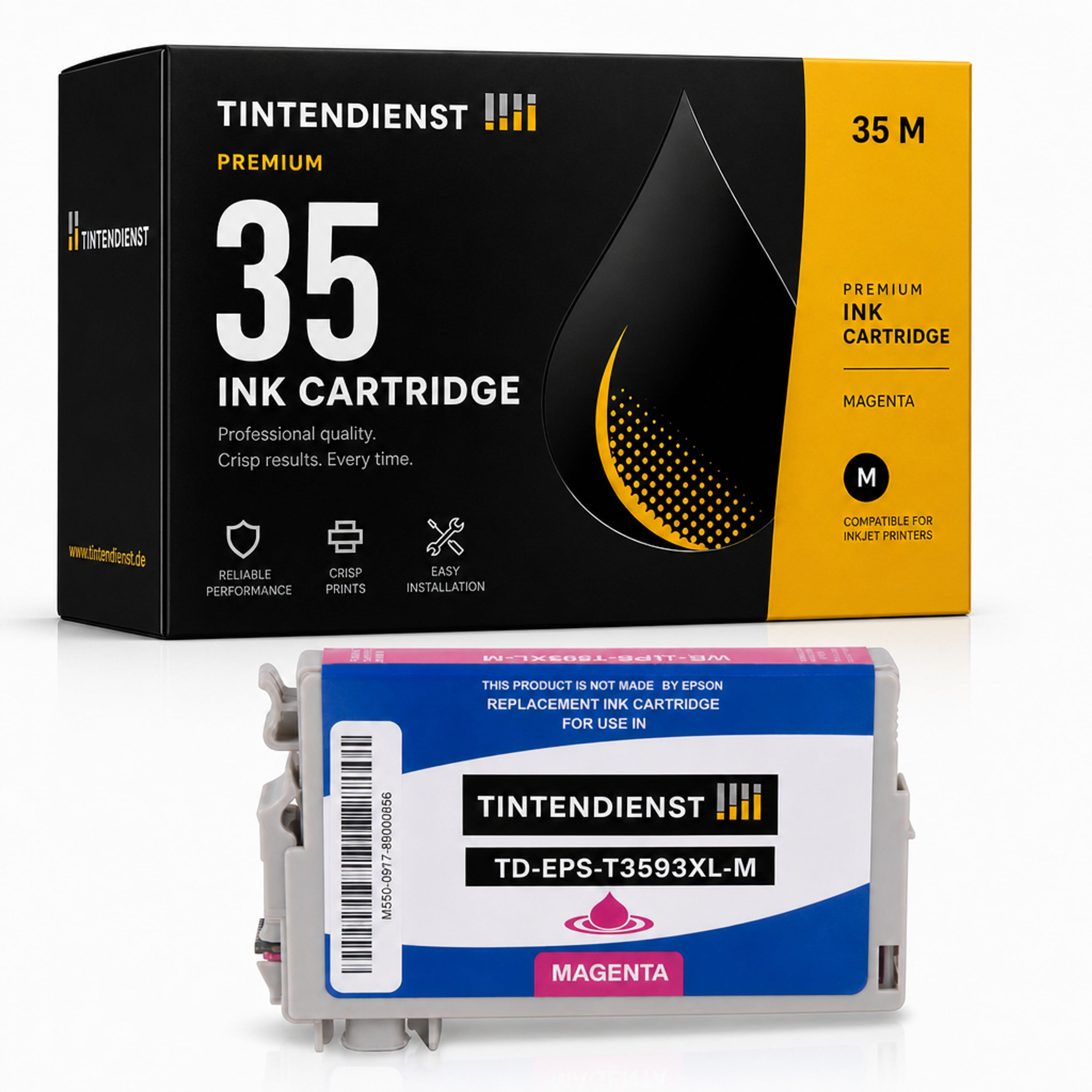 Druckerpatrone kompatibel zu Epson 35, magenta