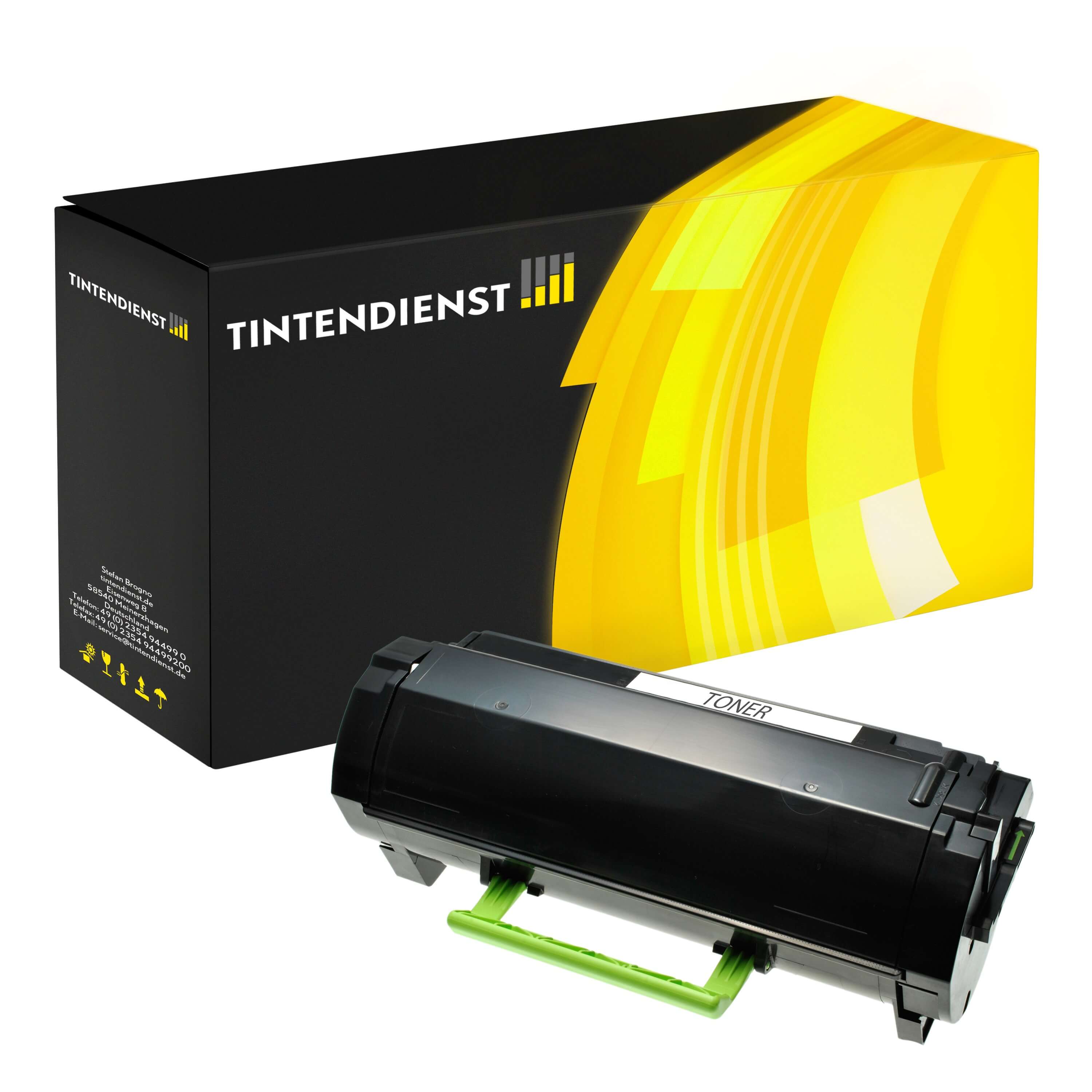 Toner kompatibel zu Lexmark 522, schwarz