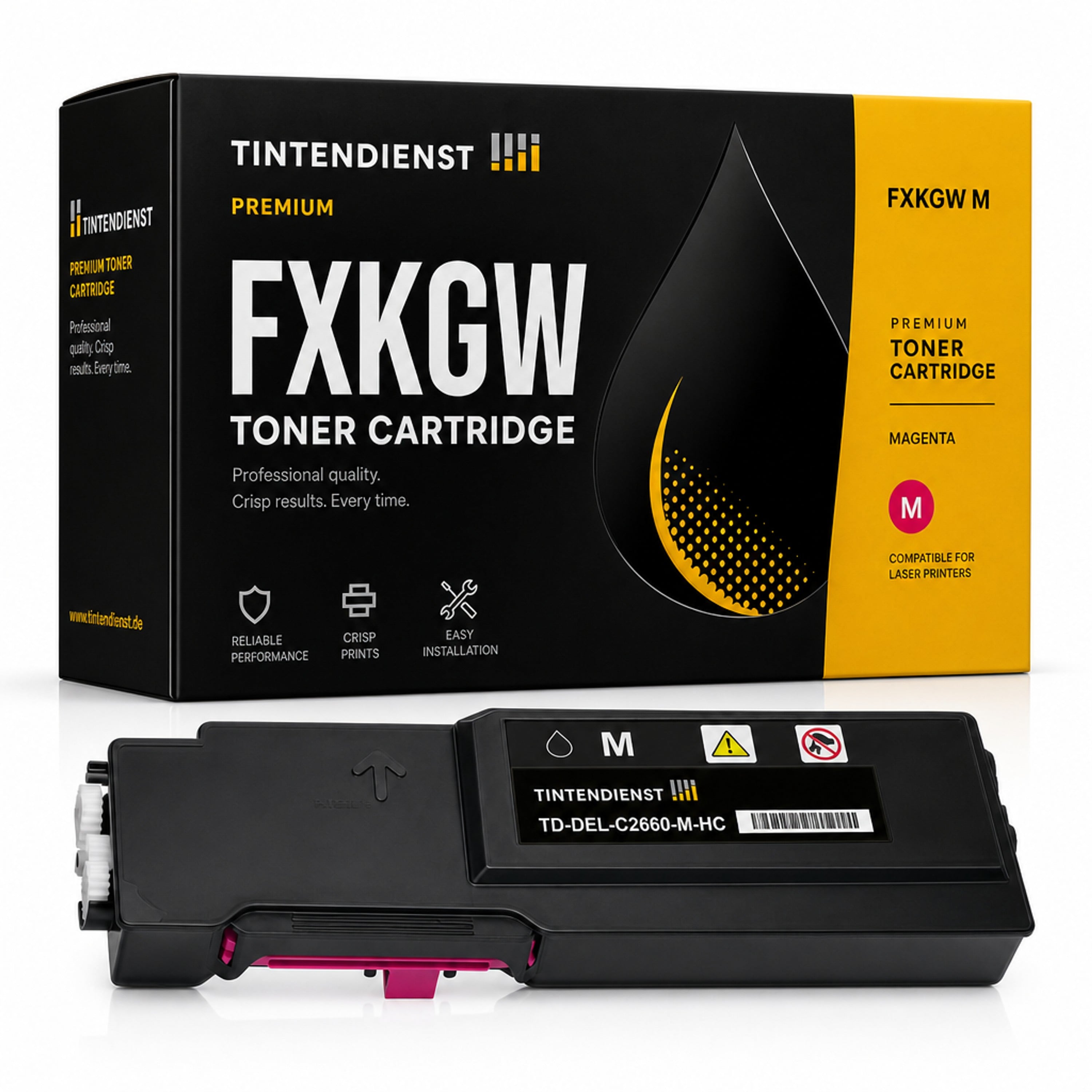 Toner kompatibel zu Dell FXKGW, magenta