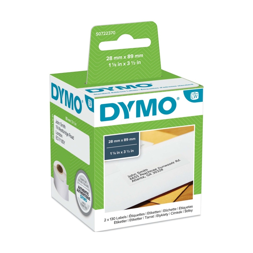Original DYMO Etiketten S0722370 99010