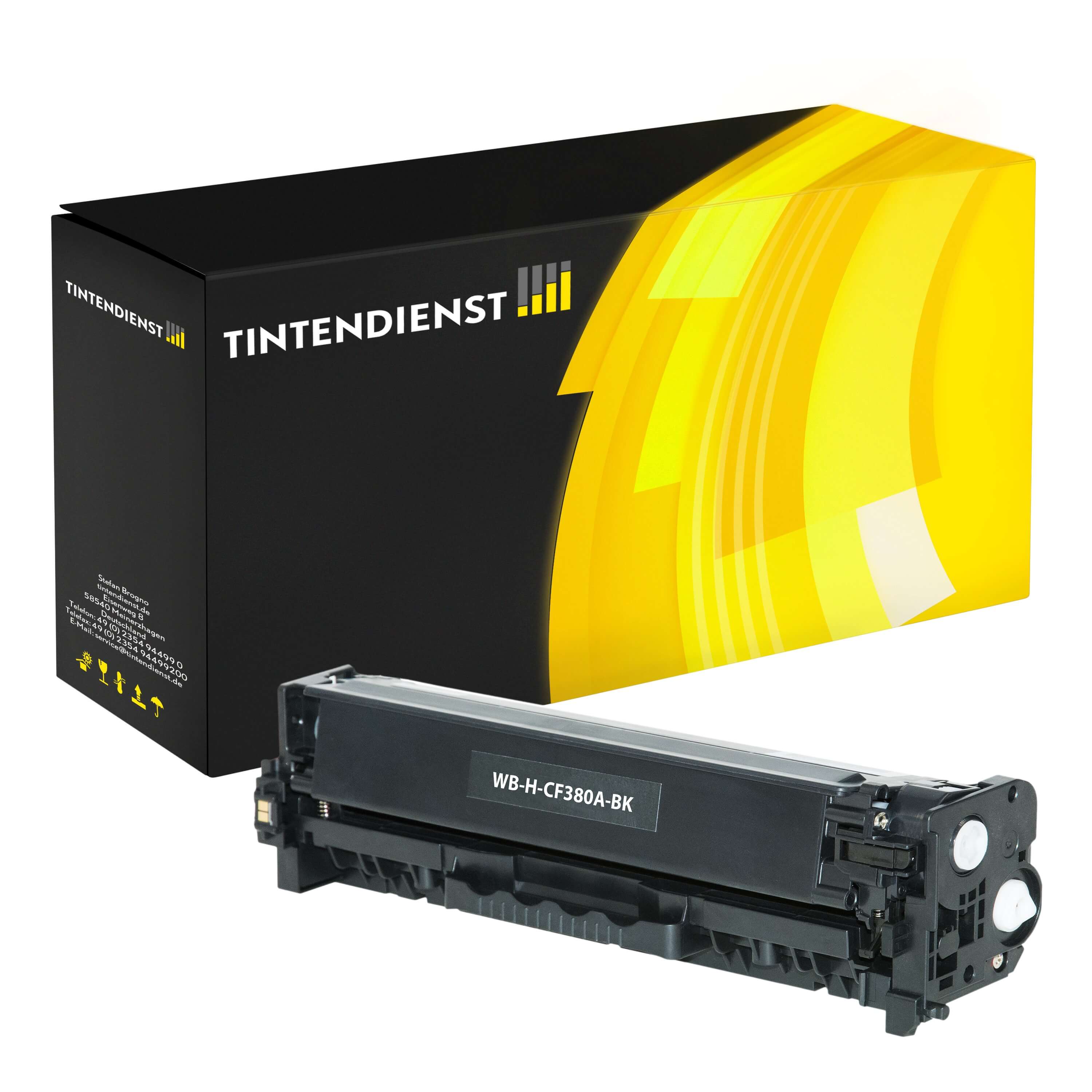 Tintendienst Toner HP CF380A bk